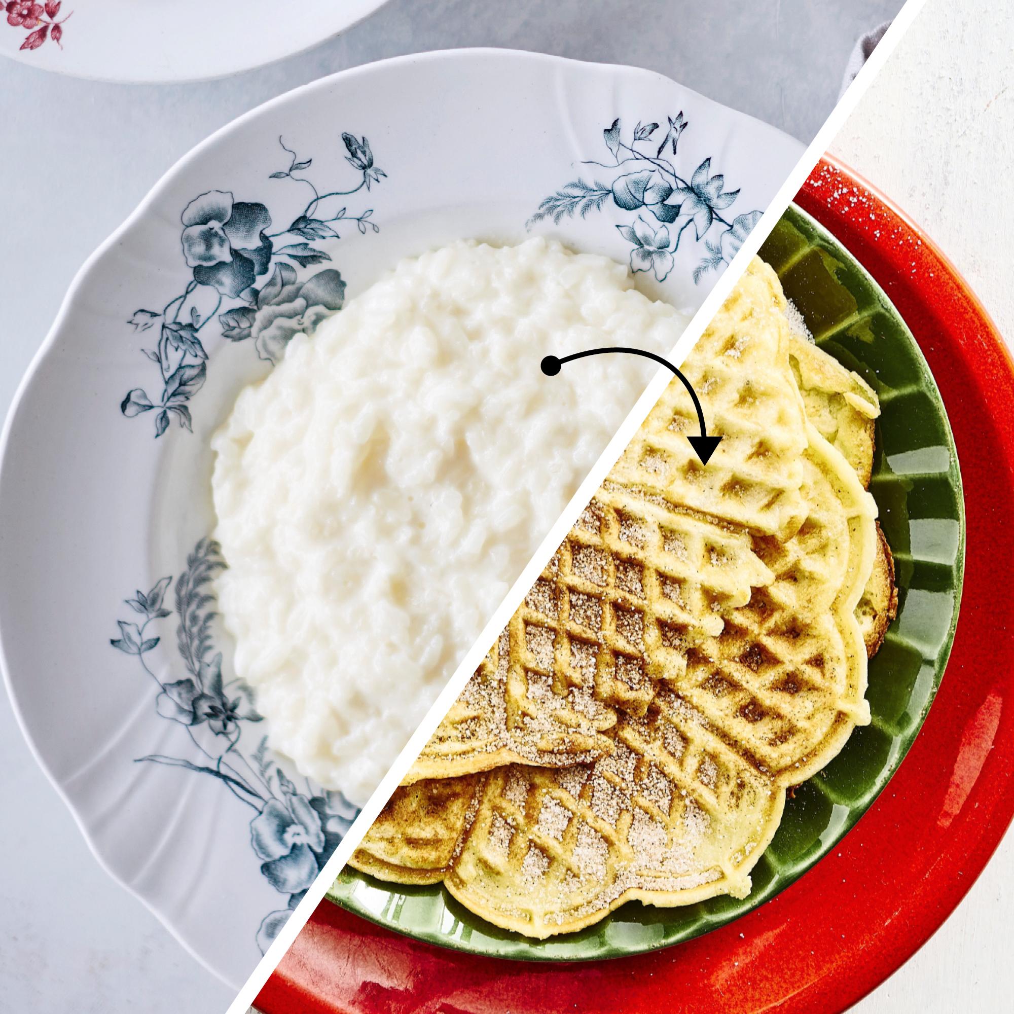 Joulupuuropasteijat, rapeat arancinit, pannacotta + 8 muuta hävikkikokin riisipuurovinkkiä