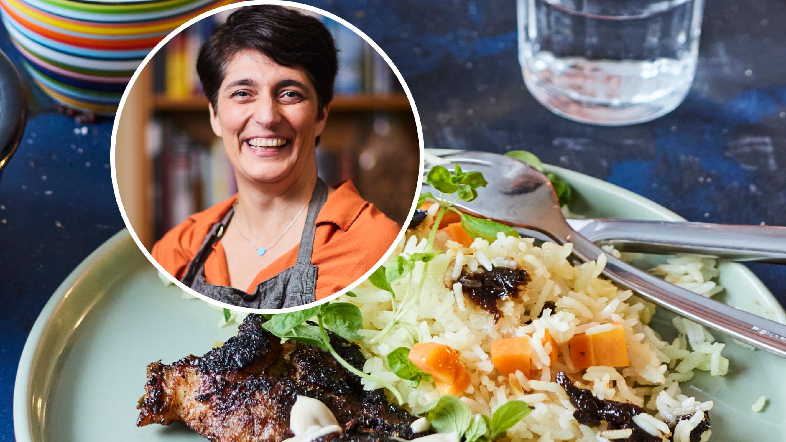 Harissakana ja persialainen riisi – nappaa Baba Foodsin Ronit Hovav-Halosen maukas bravuuriresepti