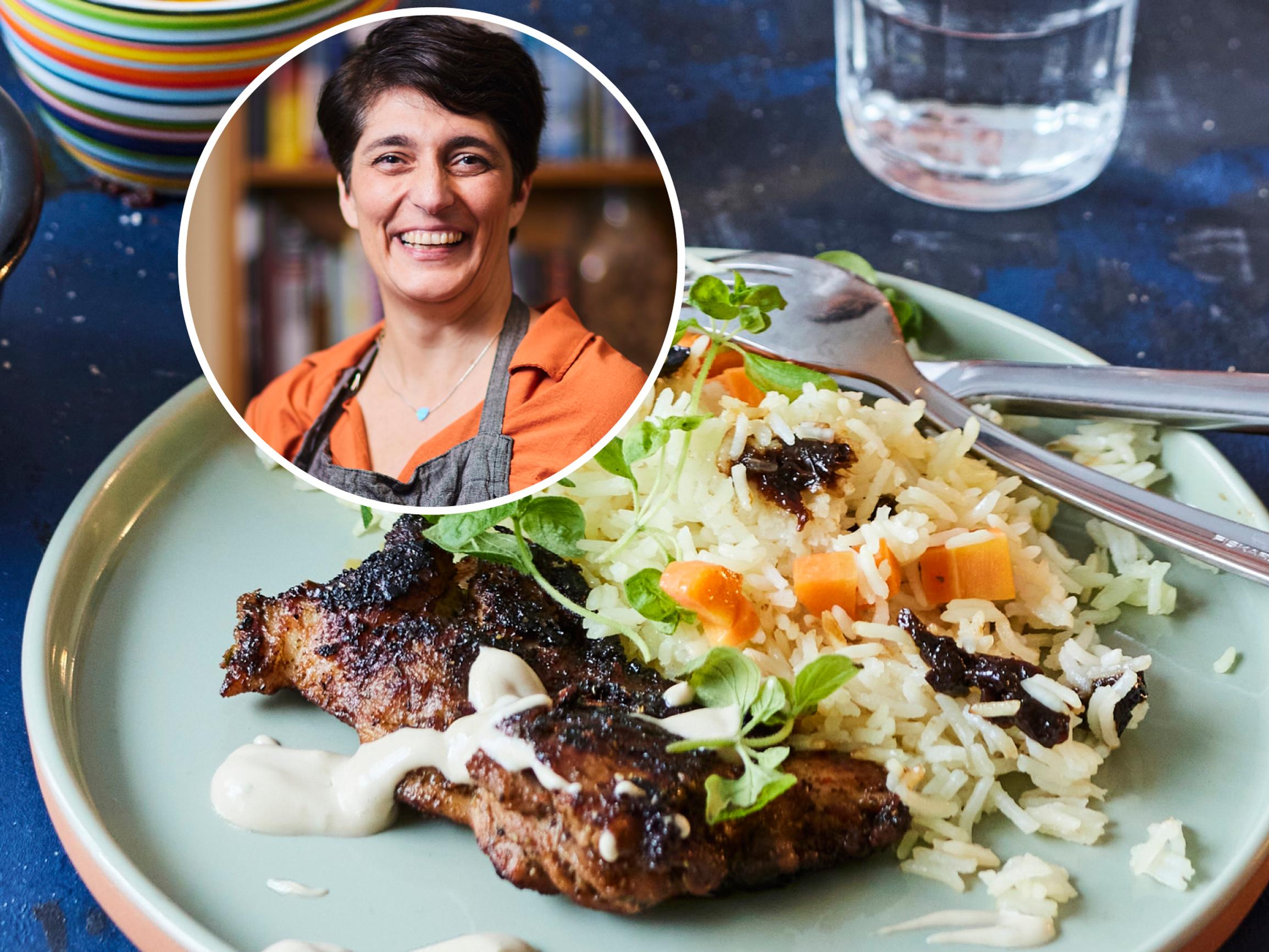 Harissakana ja persialainen riisi – nappaa Baba Foodsin Ronit Hovav-Halosen maukas bravuuriresepti