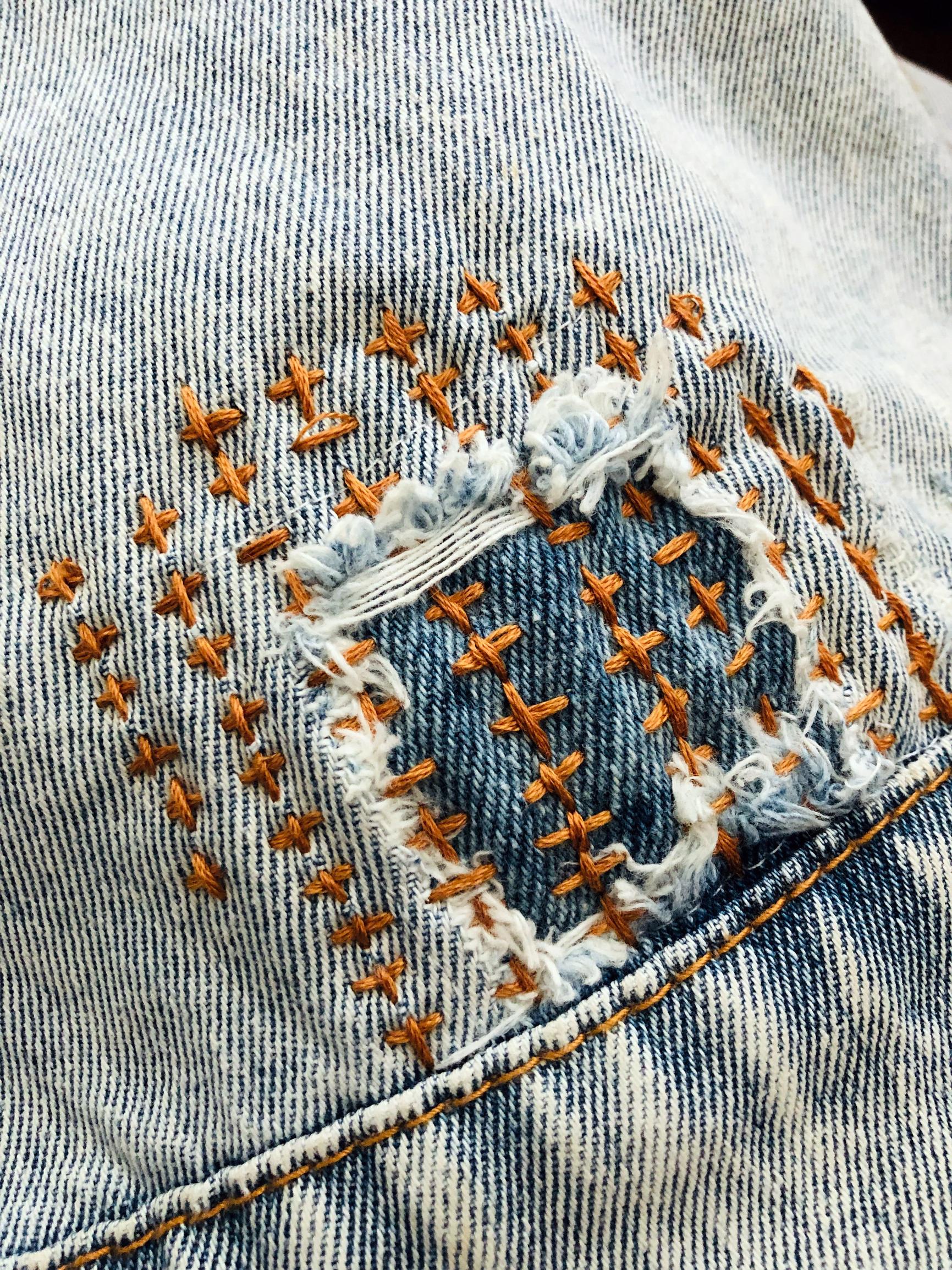 Sashiko ja boro – näin paikkaat vaatteet japanilaiseen tyyliin! | Ihana