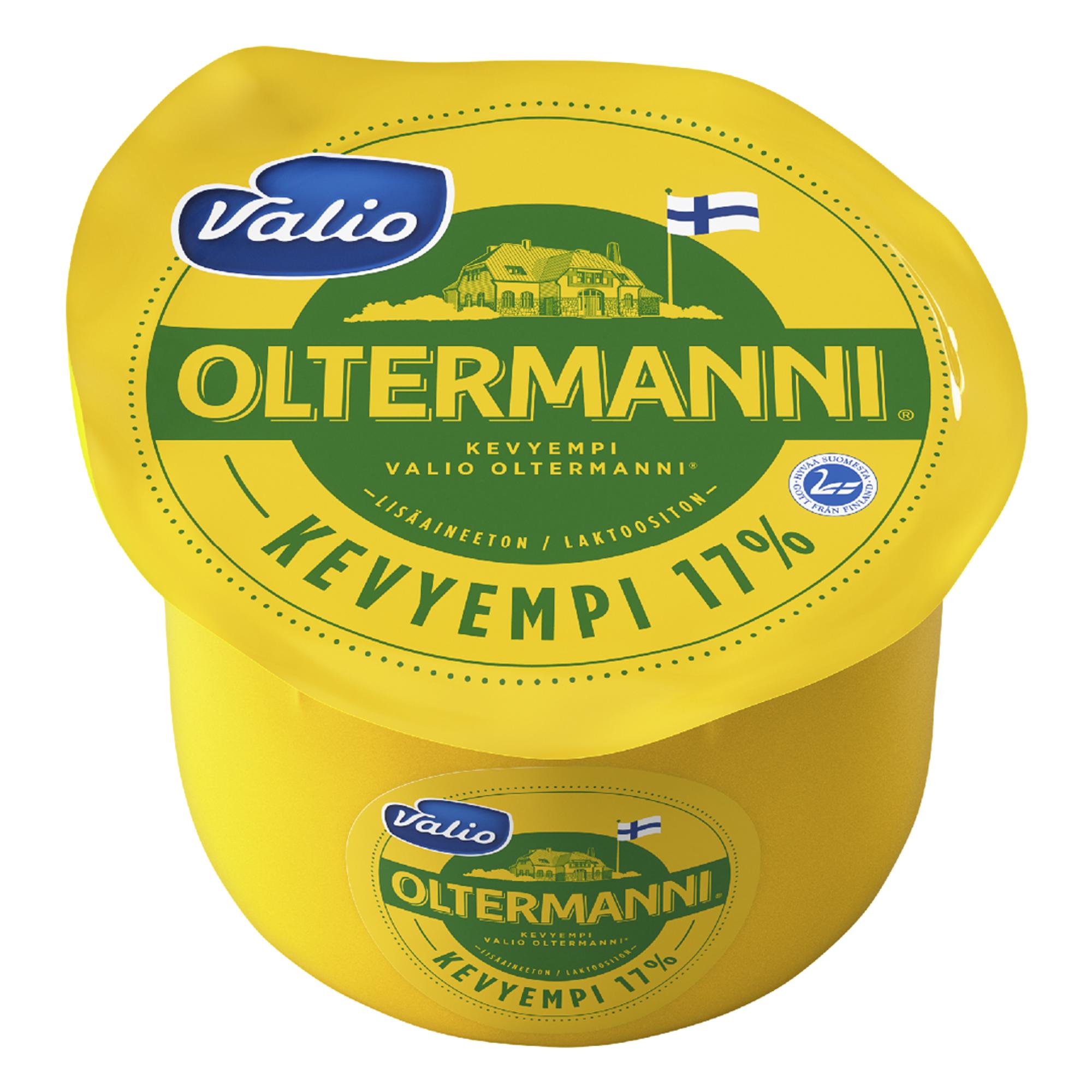 Valio Oltermanni 17 %, 7,99 € /kg.