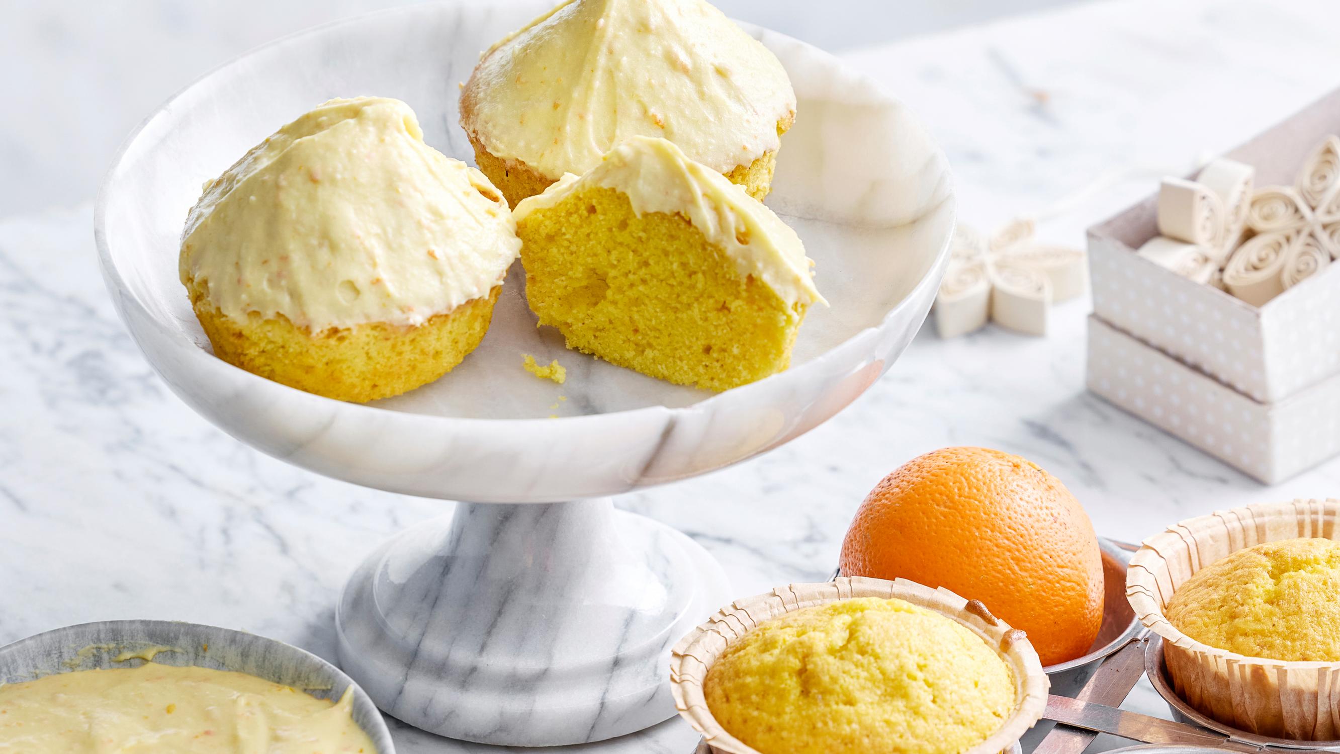 Mandariinimuffinit – ripaus piparkakkumaustetta saa muffinit maistumaan joululta