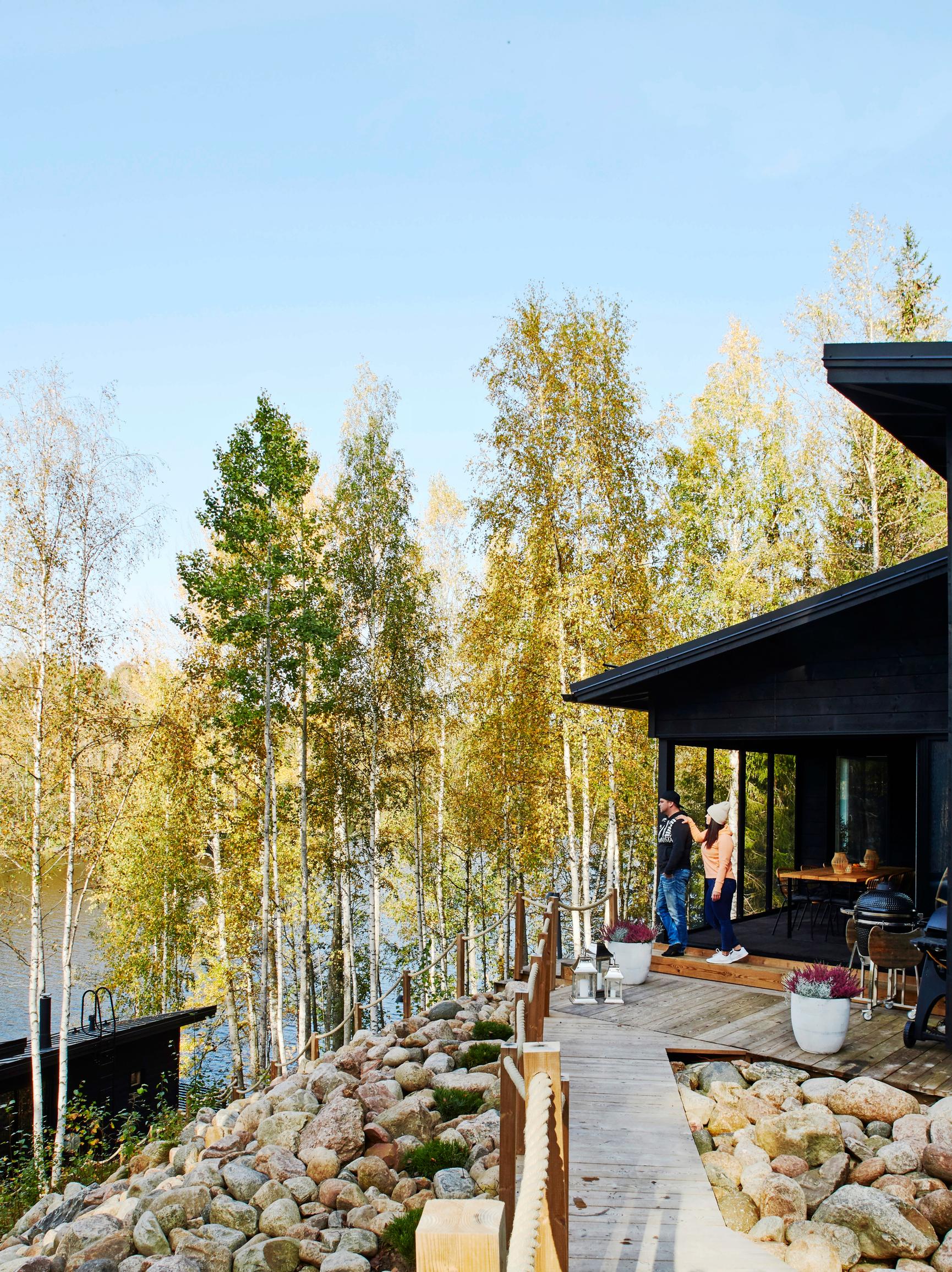 Mökki rinteessä