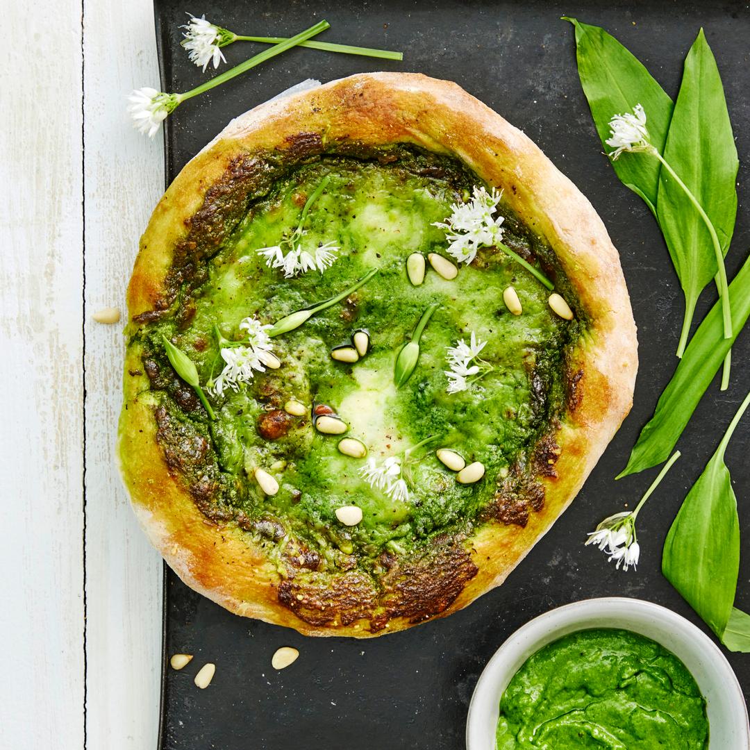 karhunlaukkapizza-hurmaava-resepti-maku