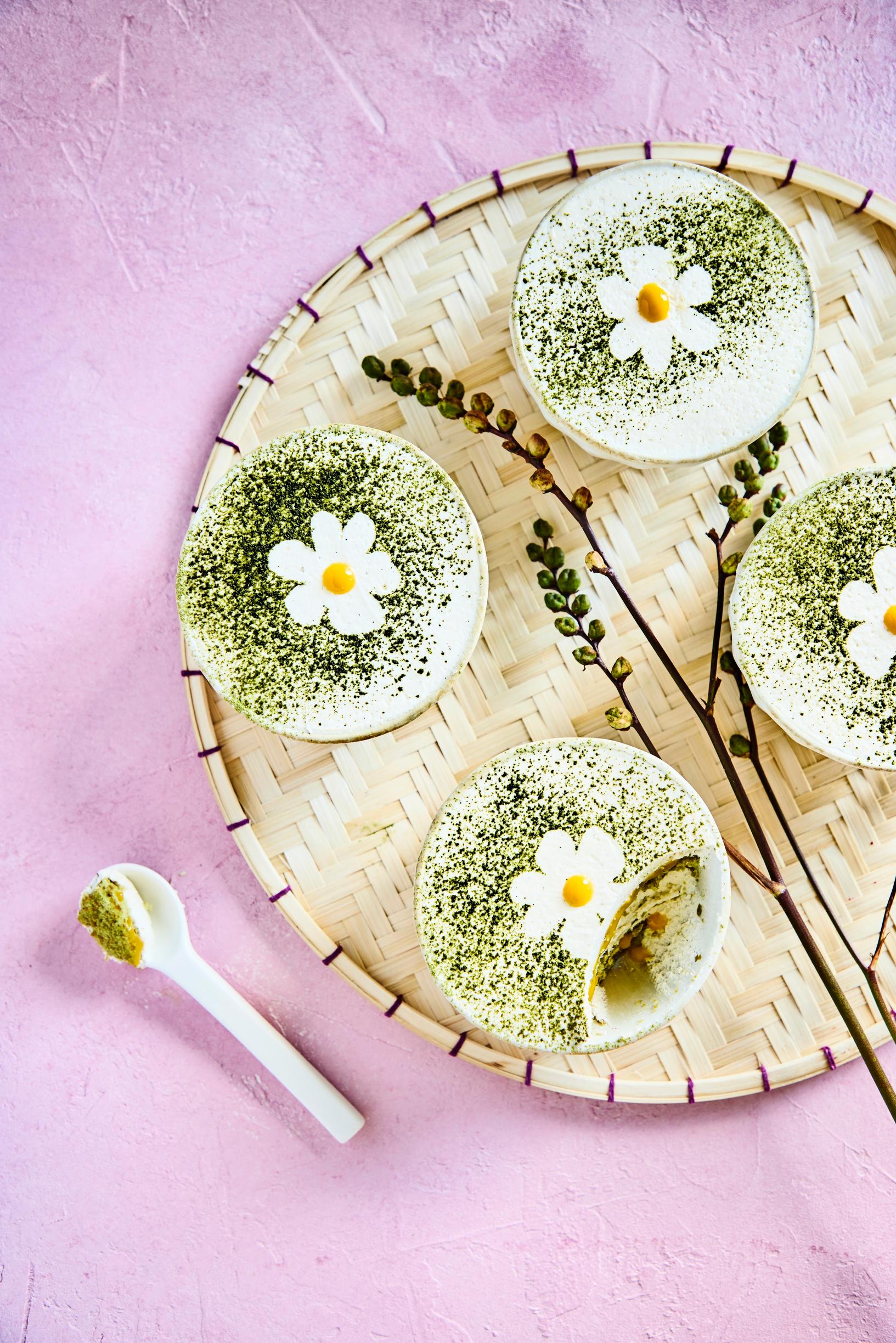 Matcha-mangotiramisu