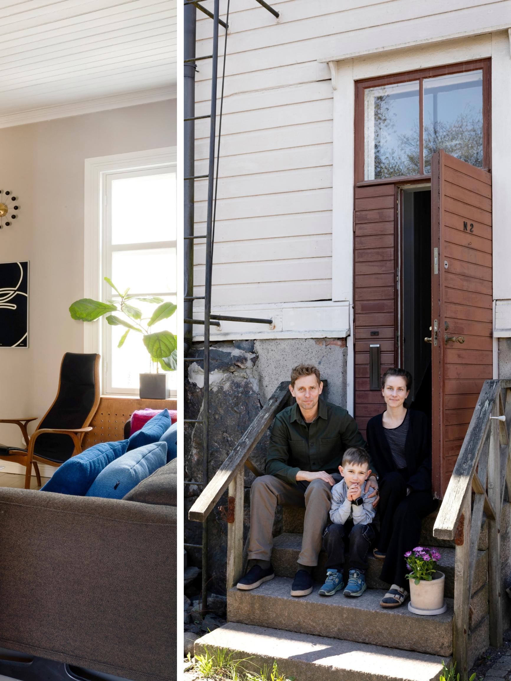 Muutto 1880-luvun puutalokortteliin oli iso elämän­muutos Millalle ja Aleksille: ”Sijainti vaikuttaa elämään enemmän kuin kodin sisätilat”