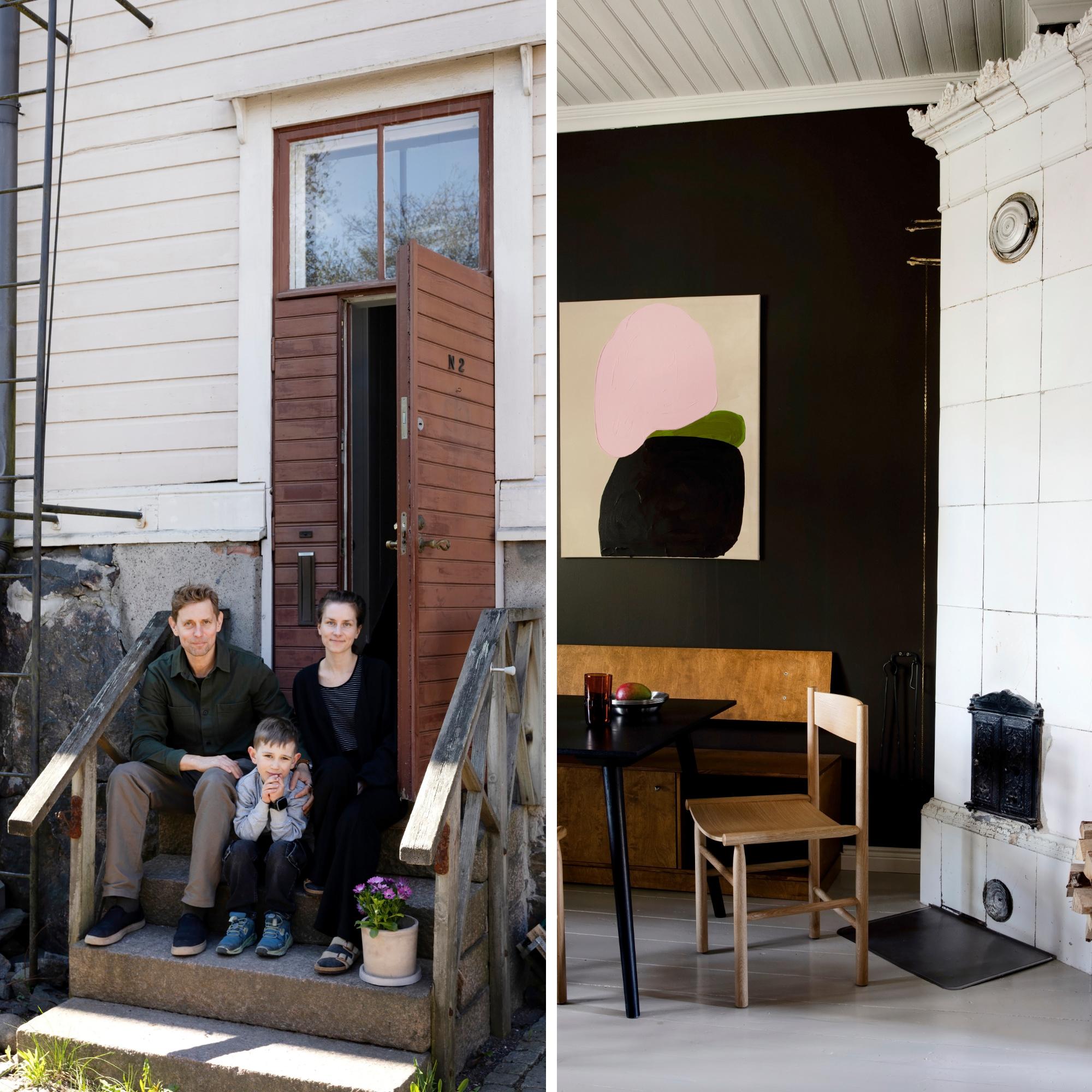 Muutto 1880-luvun puutalokortteliin oli iso elämän­muutos Millalle ja Aleksille: ”Sijainti vaikuttaa elämään enemmän kuin kodin sisätilat”