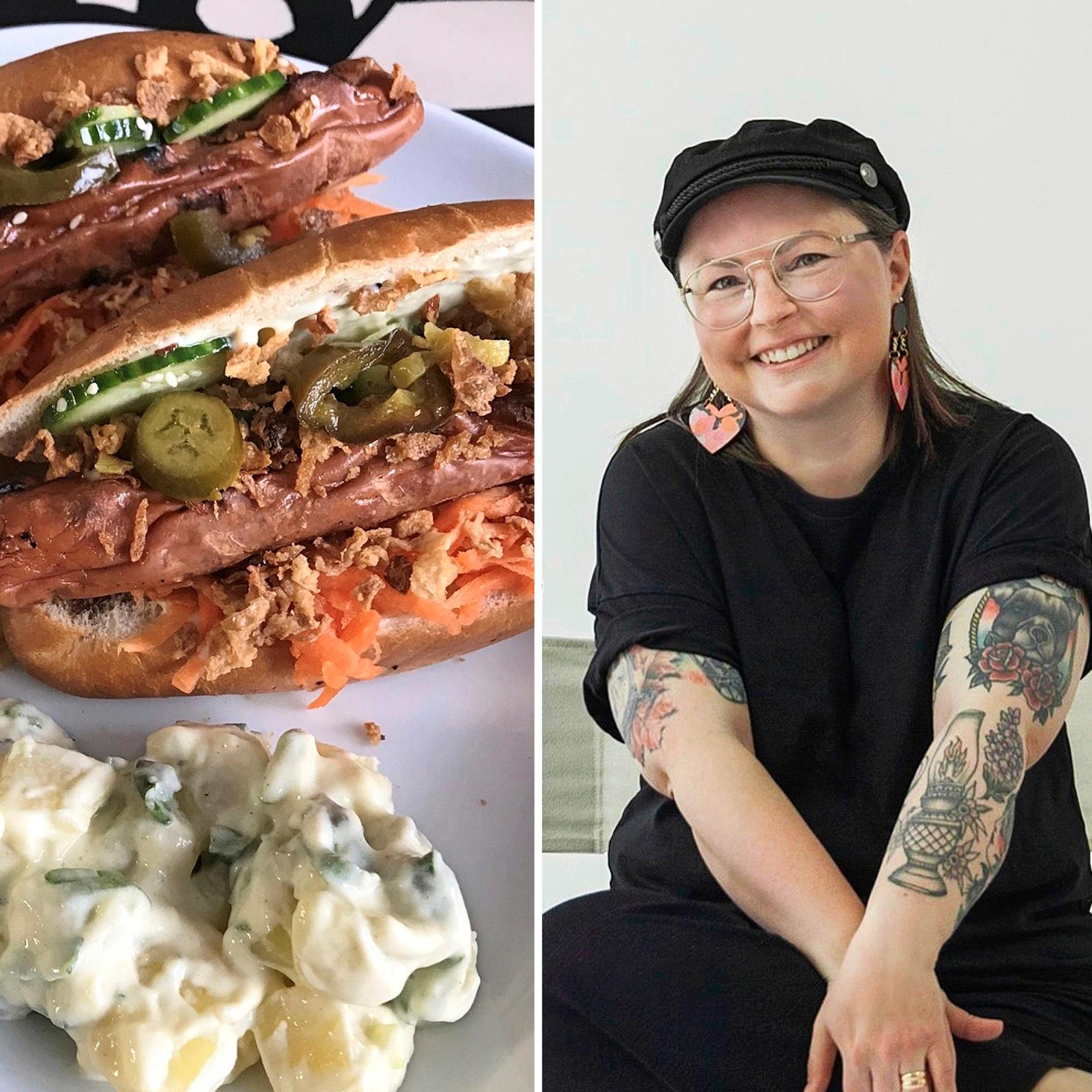 ”Grilli tekee kasviksille ja tofulle hyvää” – vegaanigrillaaja Niina Kari kokkaa kesällä lähes pelkästään grilliruokaa