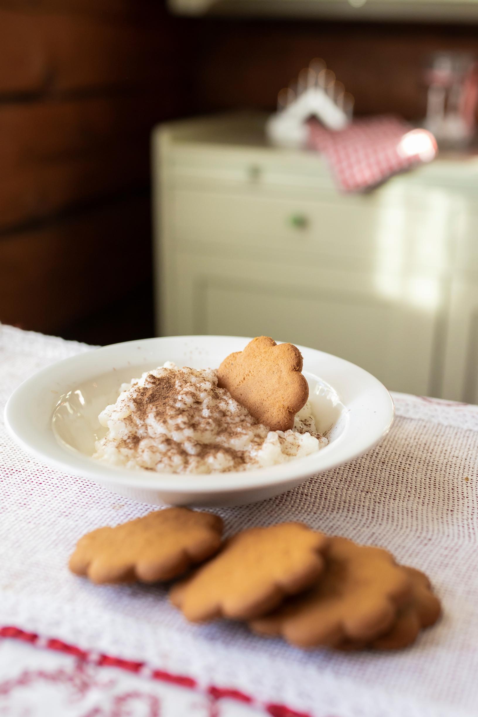 Riisipuuro ja pipareita