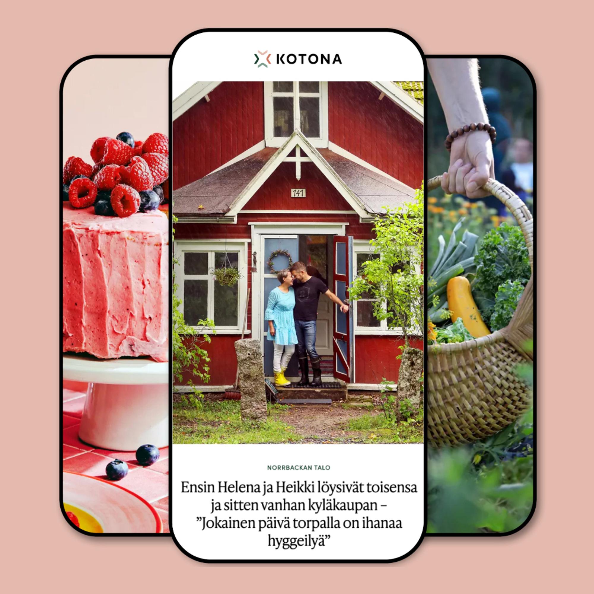 Tilaa Kotona-uutiskirje – saat hurmaavat koti- & pihajutut, innostavat diy-ohjeet ja suosikkireseptit suoraan sähköpostiisi!