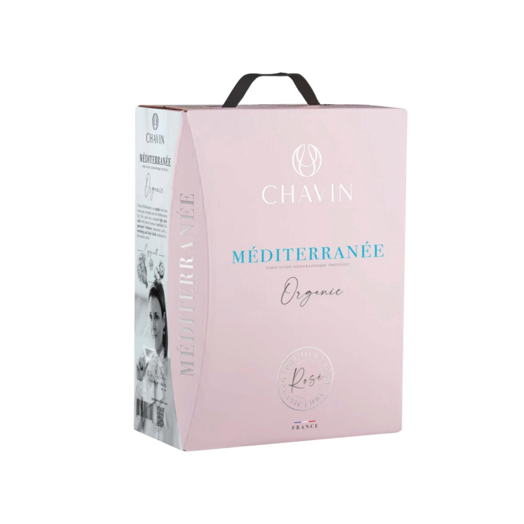 Chavin Méditerranée Organic Rosé 2023, 12 %, 37,98 €/3,0 l.