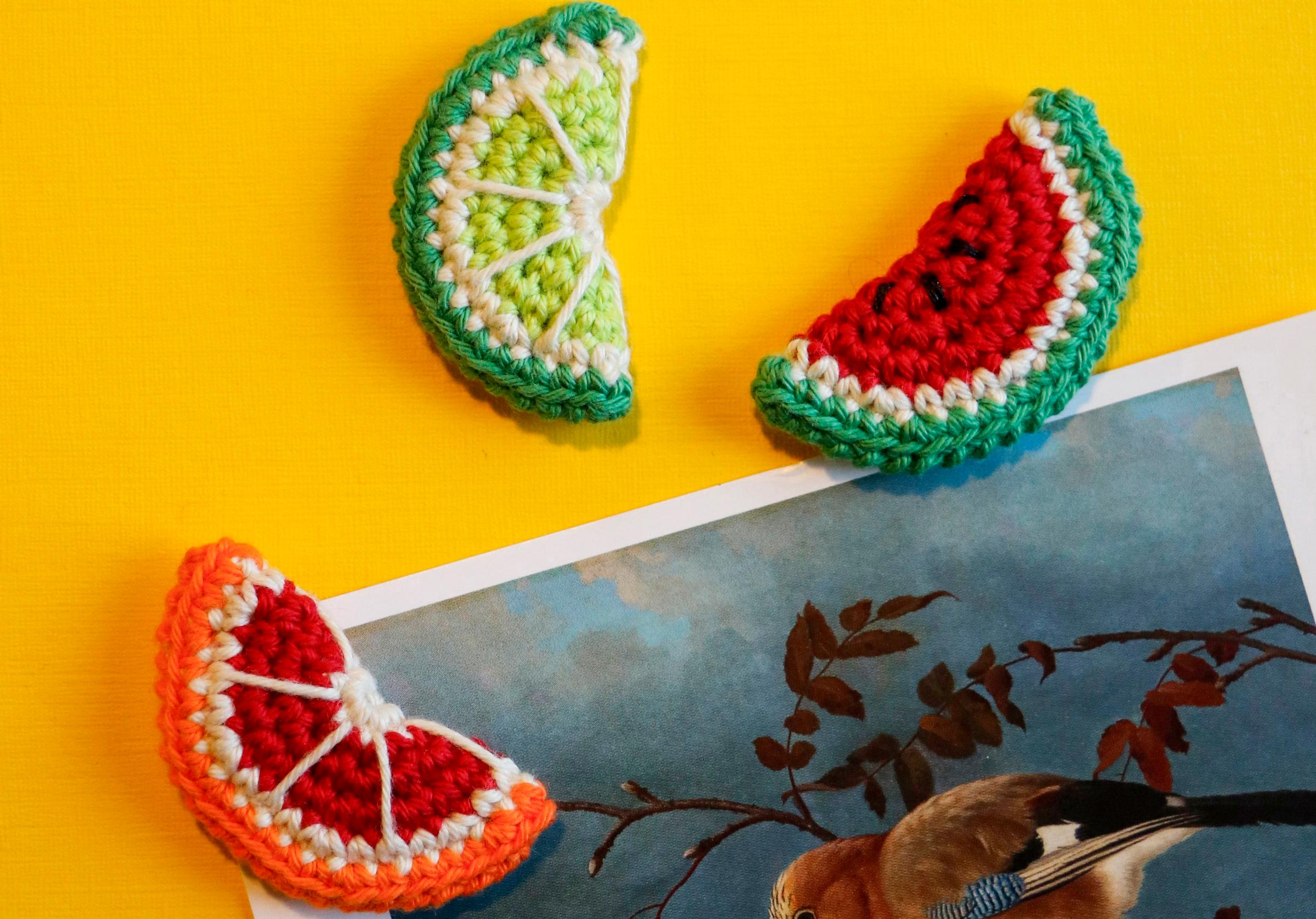 Virkatut vitamiinit! Hauskat jääkaappimagneetit ovat kuin mehukkaita minihedelmiä