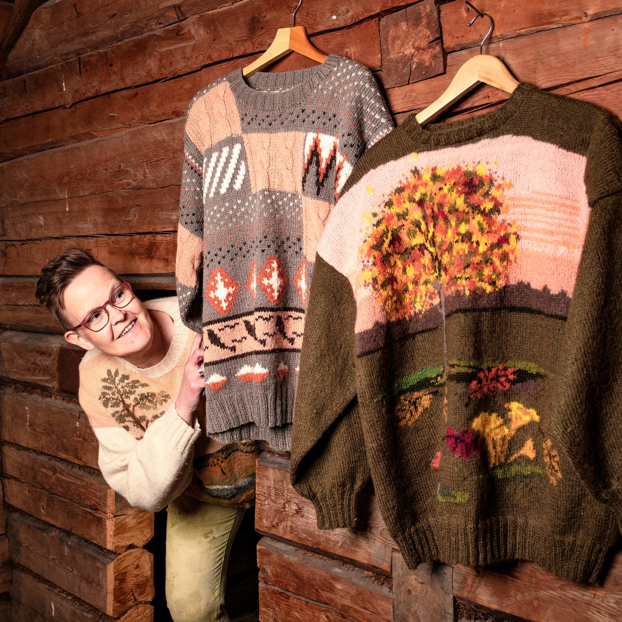 Minnan isä oli innokas neuloja, jonka jäämistöstä löytyi yli sata neuleohjetta – nyt tytär on koonnut uniikit mallit kirjaksi