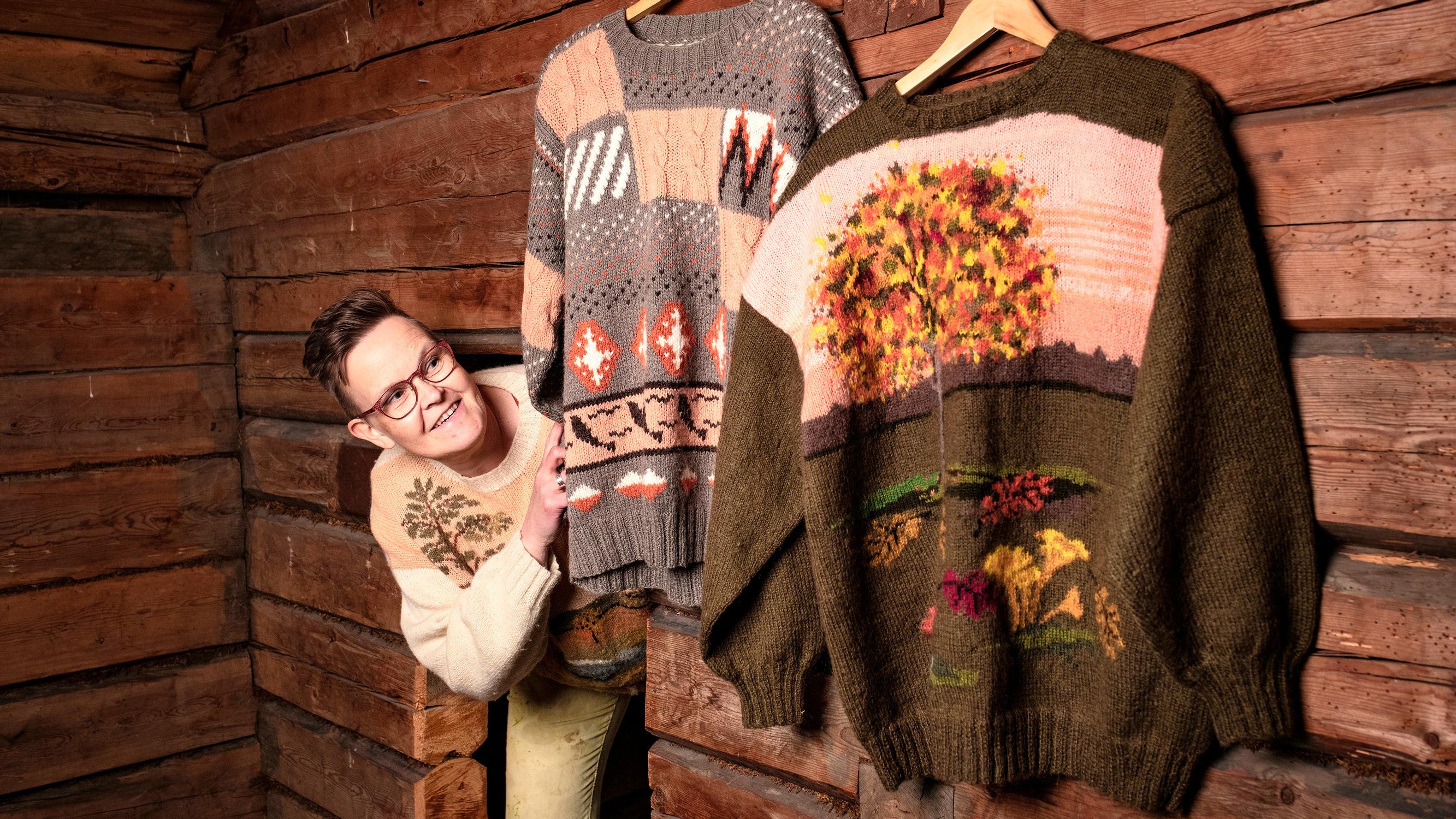 Minnan isä oli innokas neuloja, jonka jäämistöstä löytyi yli sata neuleohjetta – nyt tytär on koonnut uniikit mallit kirjaksi