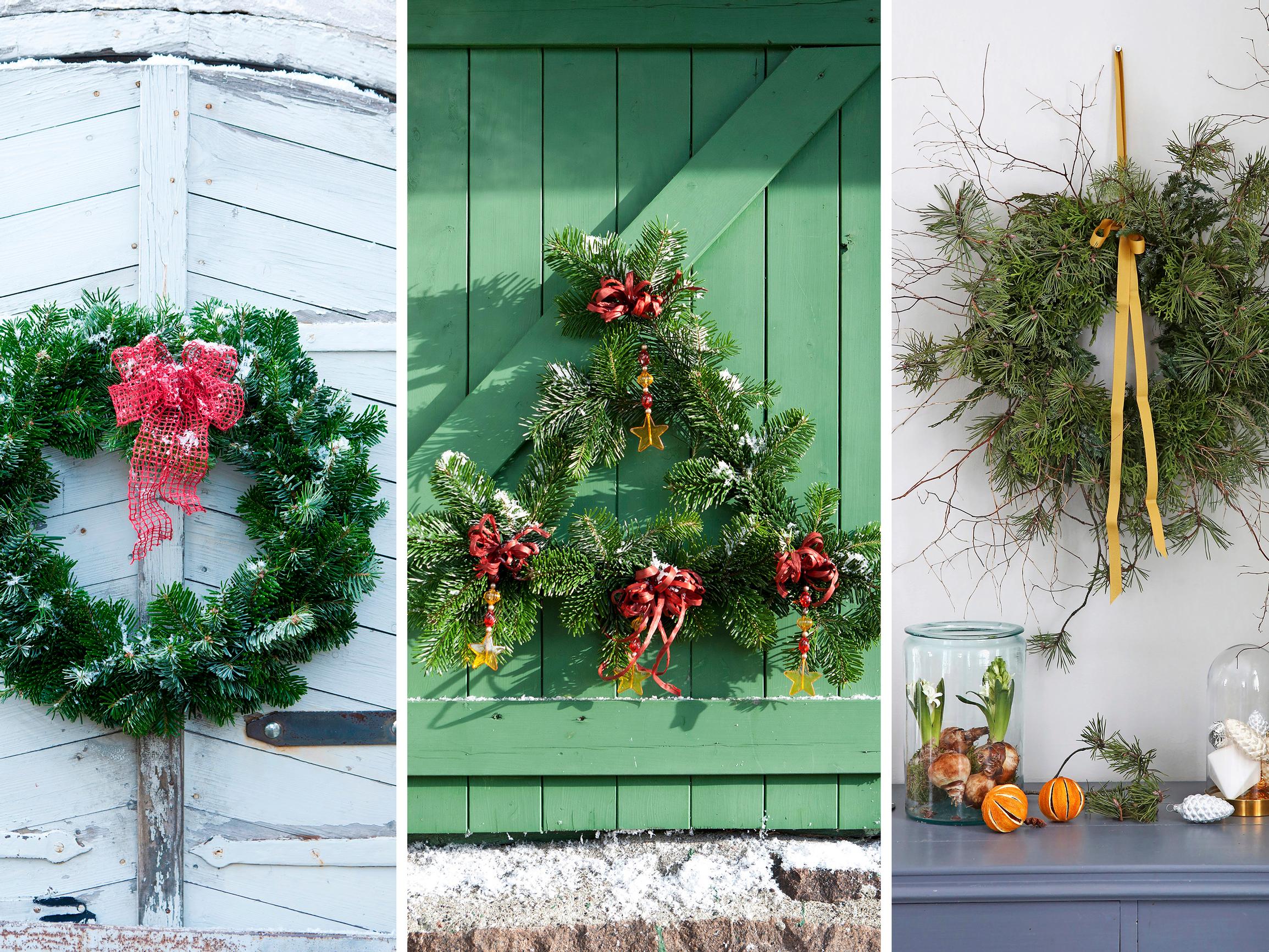 3 × tee havukranssi – valitse suosikkisi ja katso helpot ohjeet