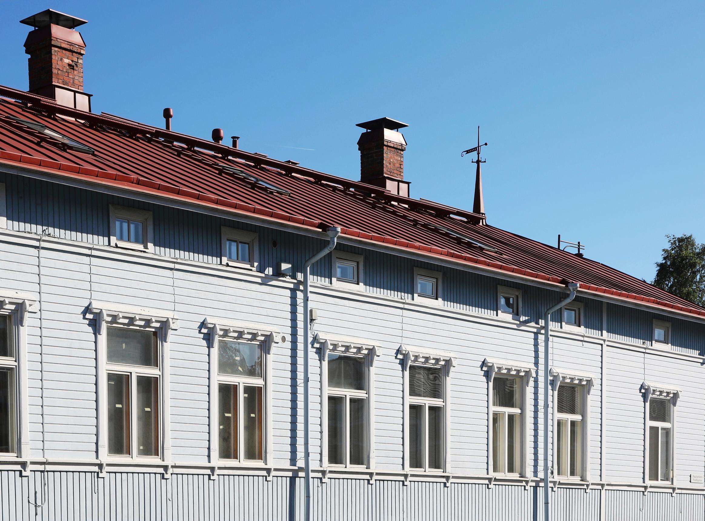 Karl Johan Sahlbergin suunnittelema puutalo Portsassa