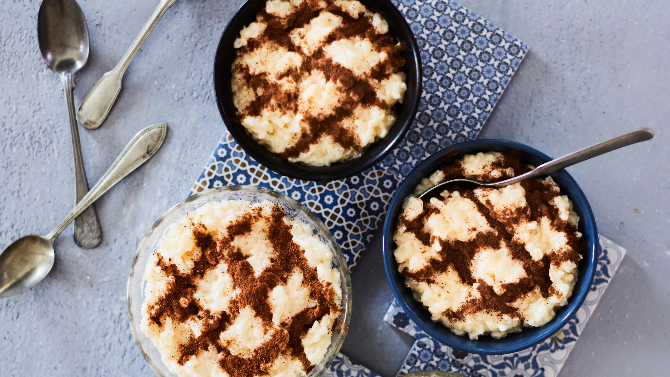 Ihanan sitruunainen Arroz doce -vanukas on portugalilaisten oma makea "riisipuuro"