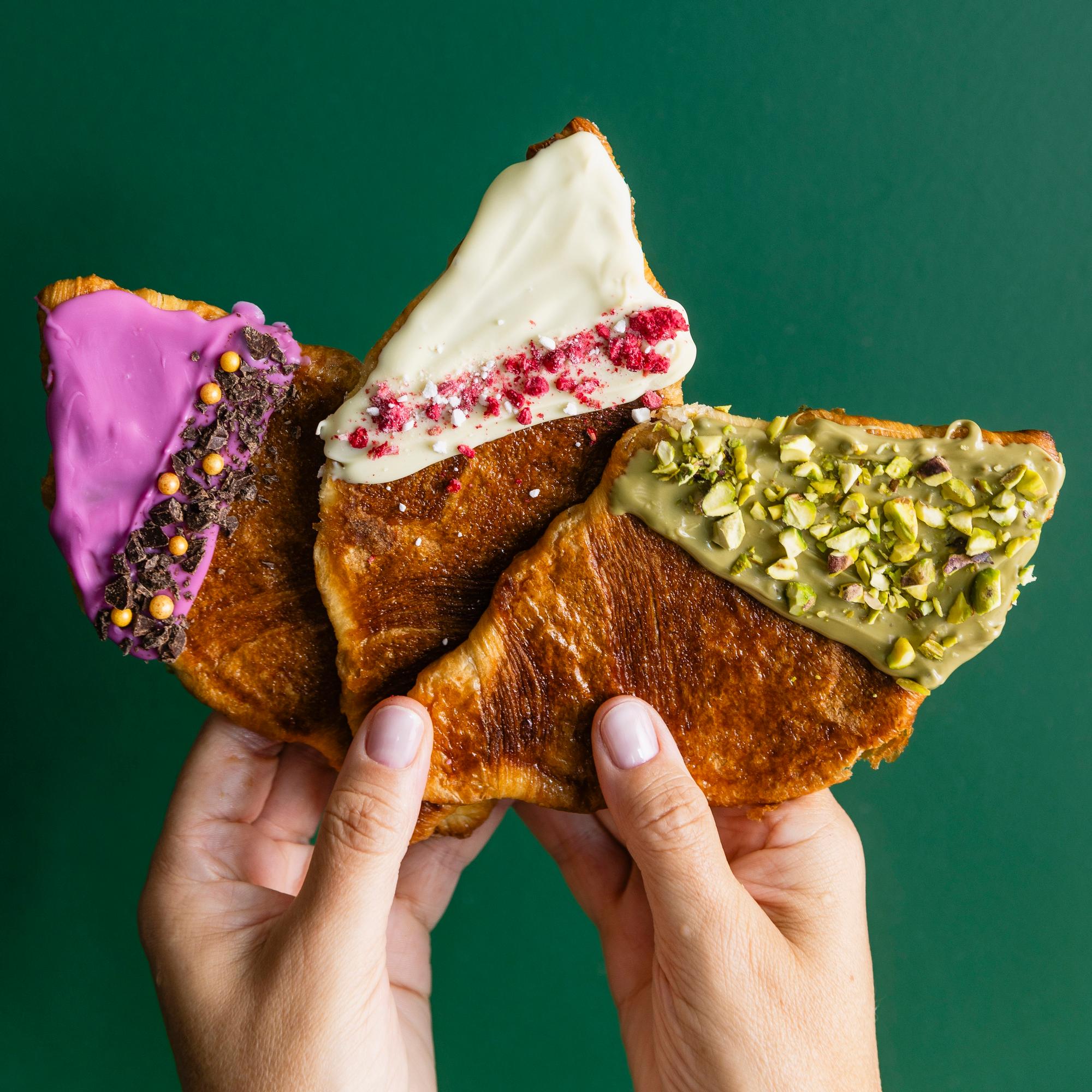 Litistetyt croissantit – kuorruta superrapea somehitti suklaalla ja muilla lempiherkuilla