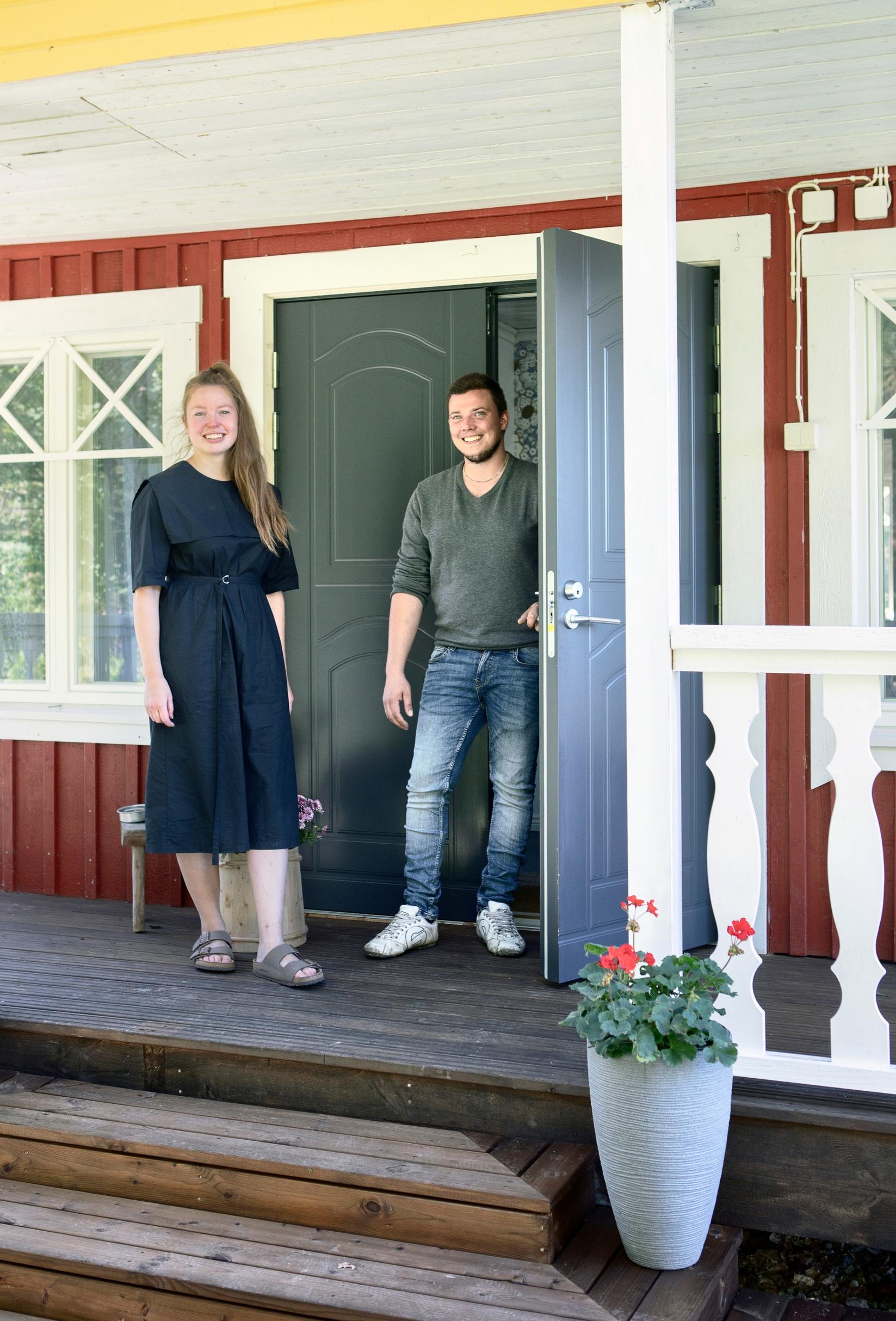 Carmela Kärr ja Sebastian Mitts