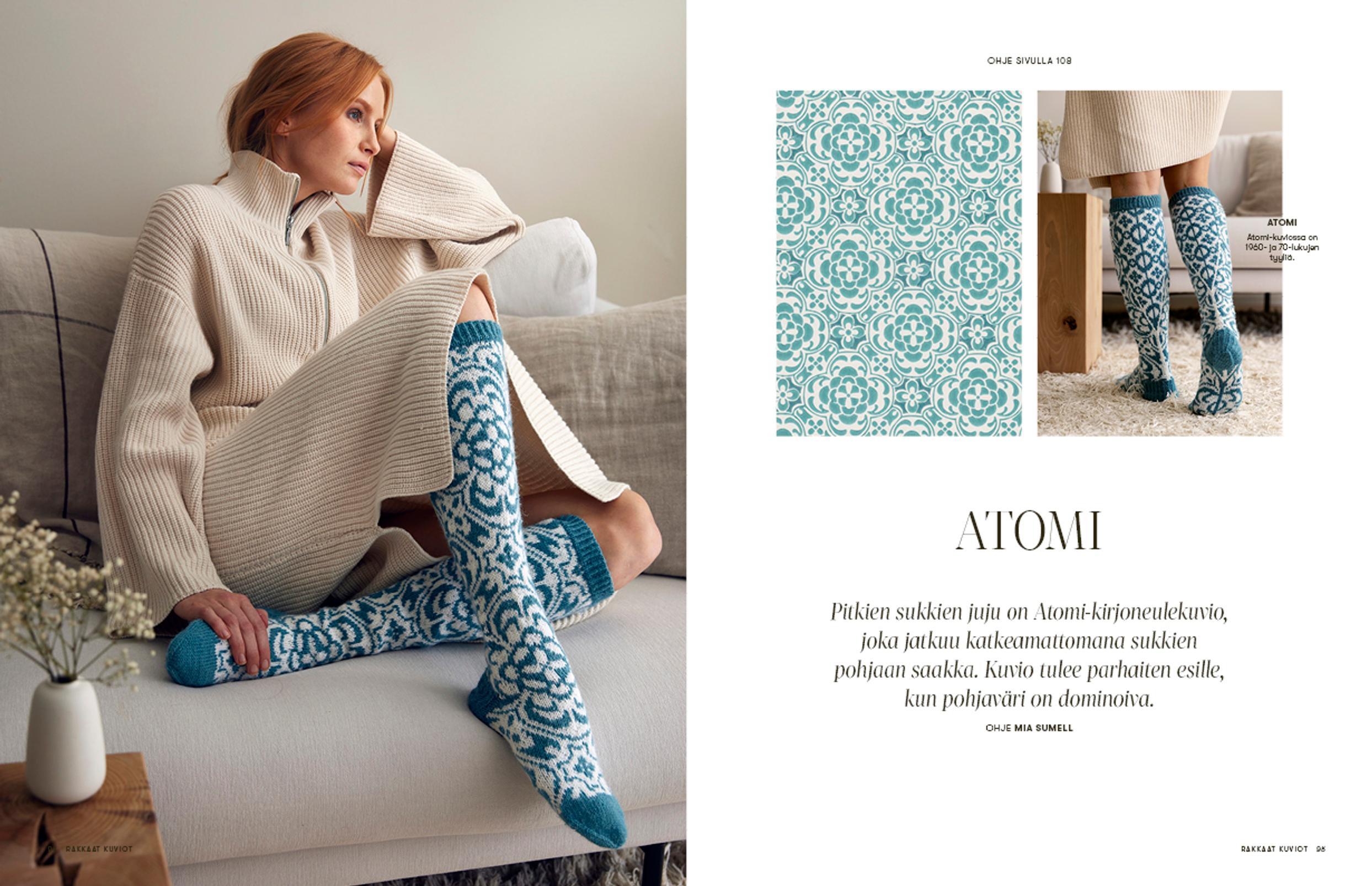 Atomi-sukat, Rakkaat kuviot -lehti