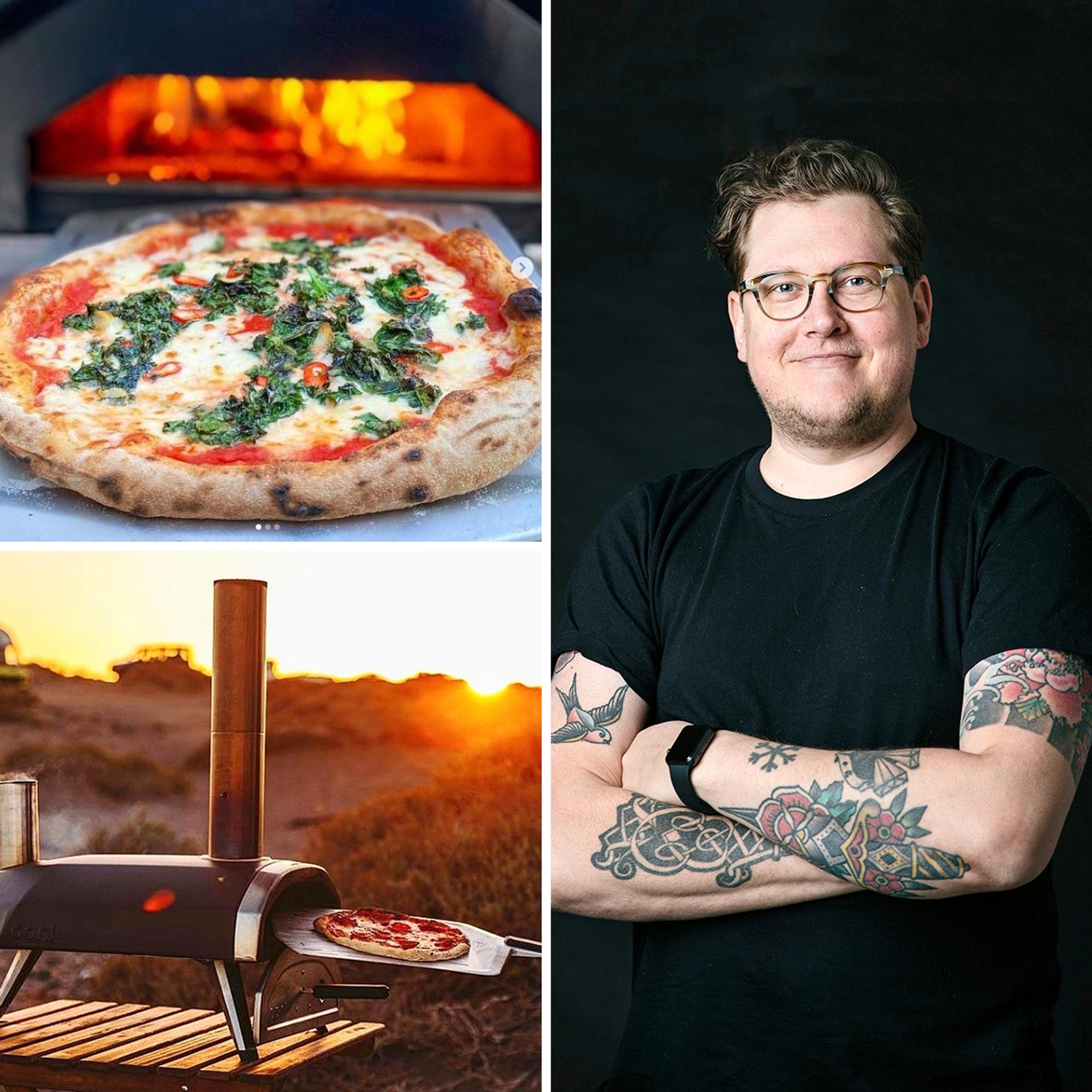"Lapset ovat jo kyllästyneet pizzaan, sillä teen sitä vähintään kerran viikossa" – pizzaa rakastavalla Jukka Salmisella on kymmenen pizzauunia