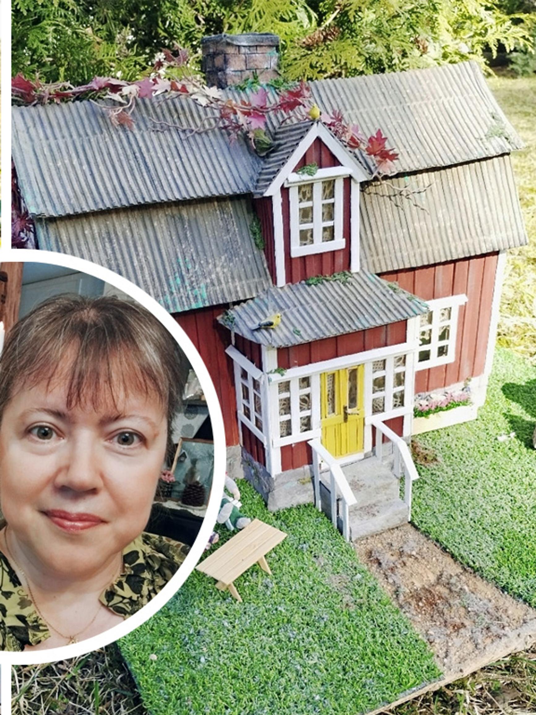 Johanna tekee roskista unelmiensa taloja: ”Seinärappaus syntyi mannaryyneistä ja liimasta”