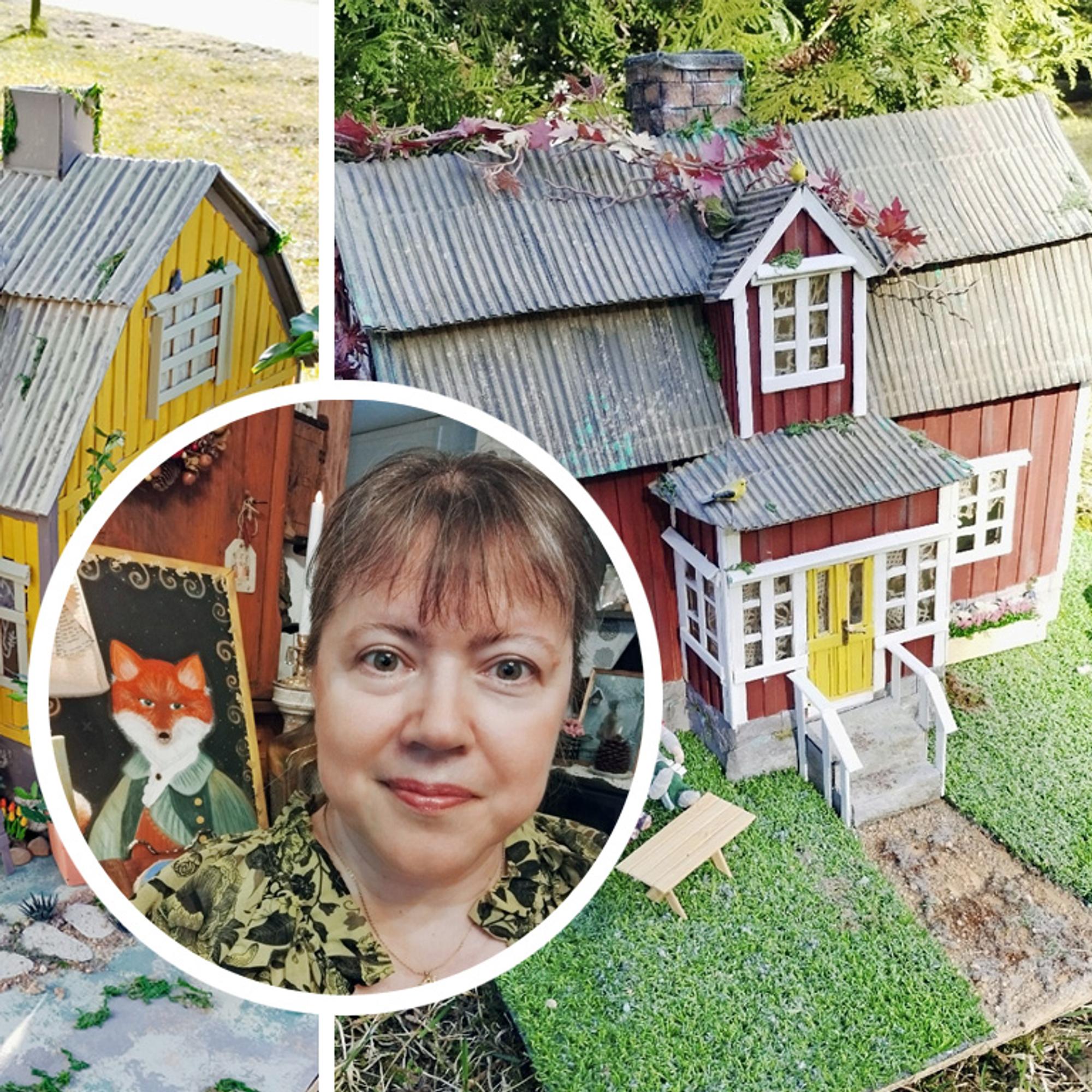 Johanna tekee roskista unelmiensa taloja: ”Seinärappaus syntyi mannaryyneistä ja liimasta”