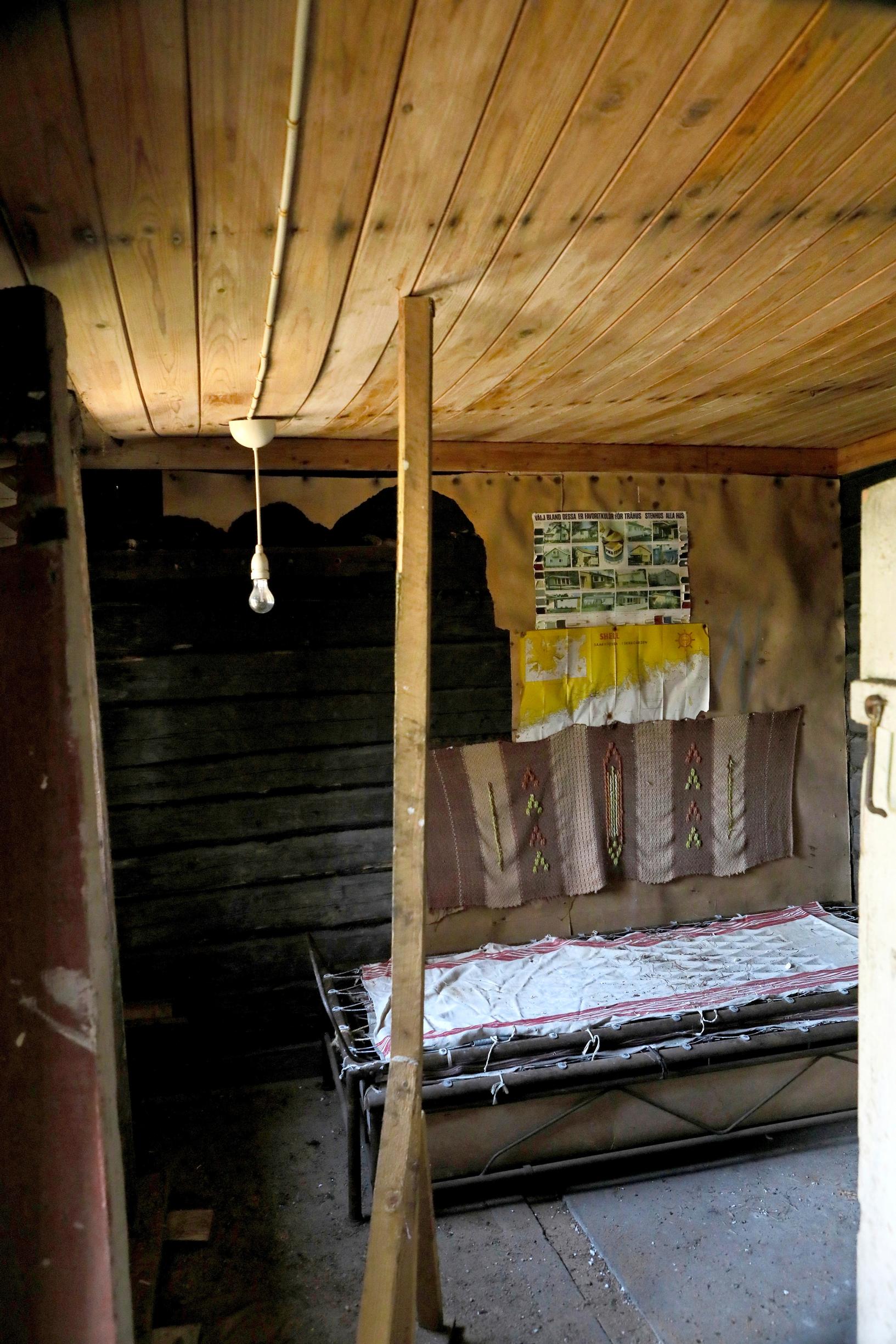 Sauna ennen remonttia