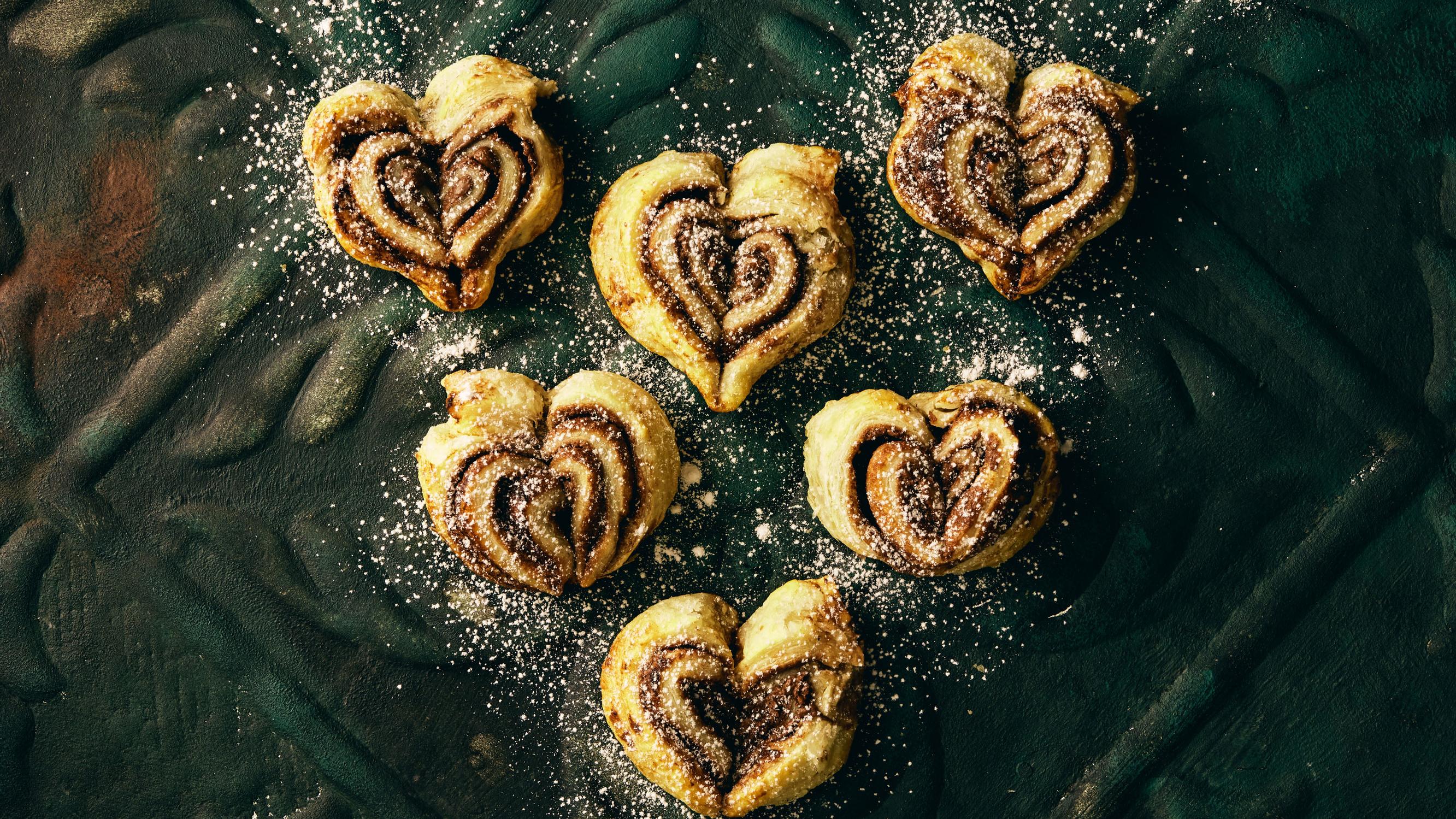 Nutella-sydäntortut – näihin suklaasydämiin rakastut palavasti