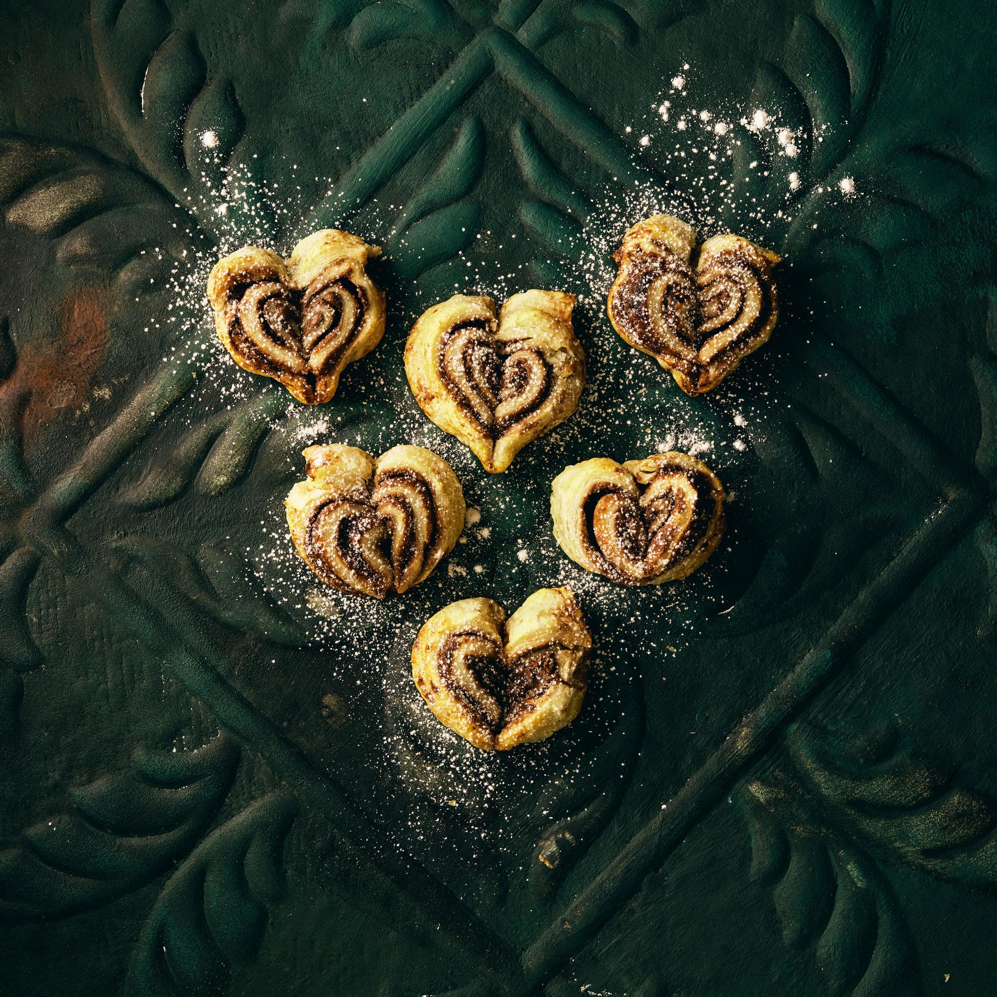 Nutella-sydäntortut – näihin suklaasydämiin rakastut palavasti