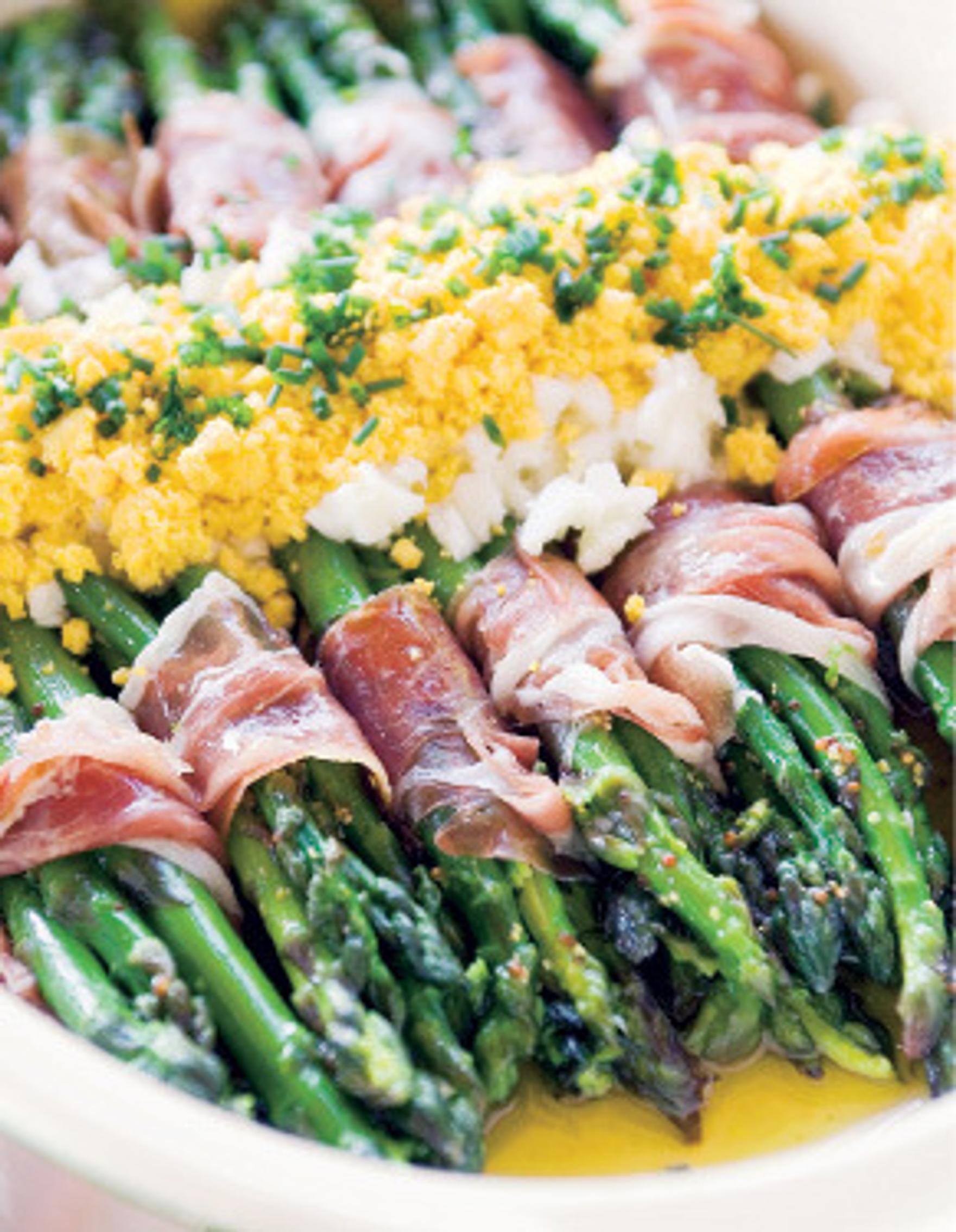 Parsaa vinaigrette-kastikkeella