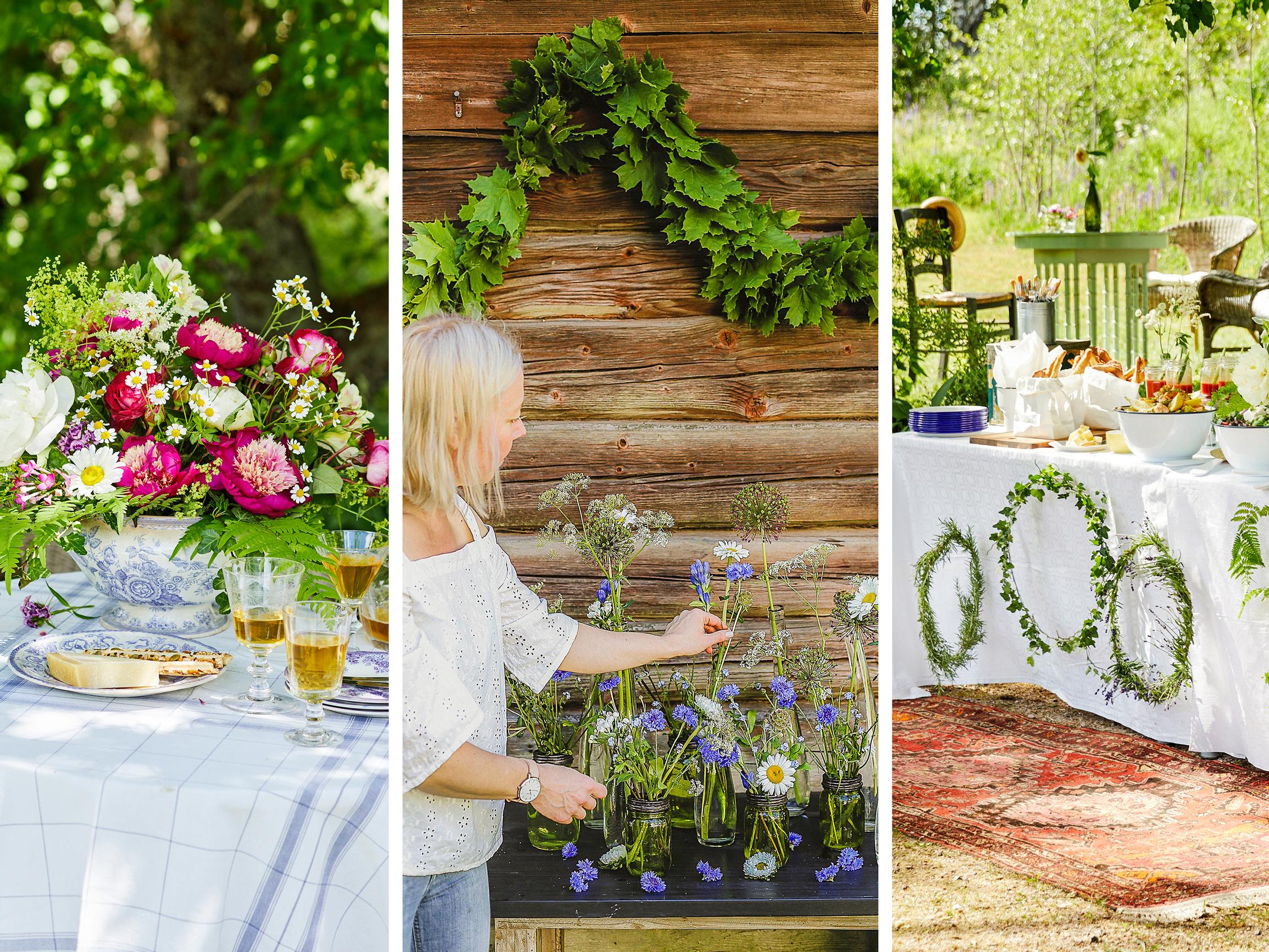 Vihreyden juhlat! Vaahteranlehdistä tehty köynnös ja 4 muuta ihastuttavaa ideaa kasveilla koristeluun