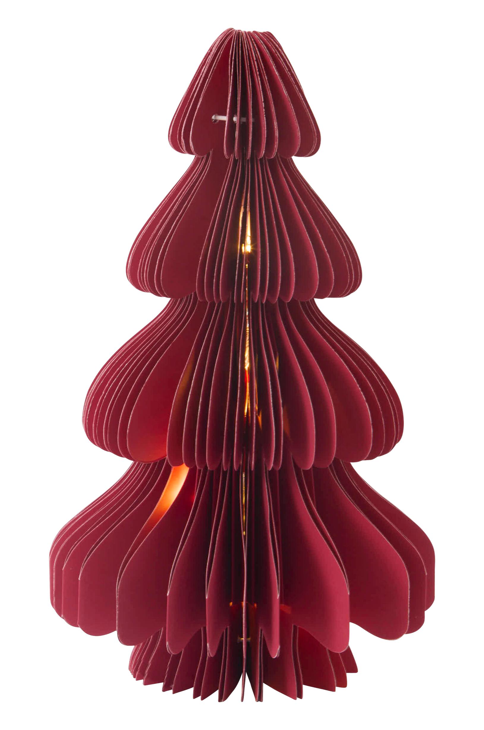 Picea-paperikuusi, punainen koriste