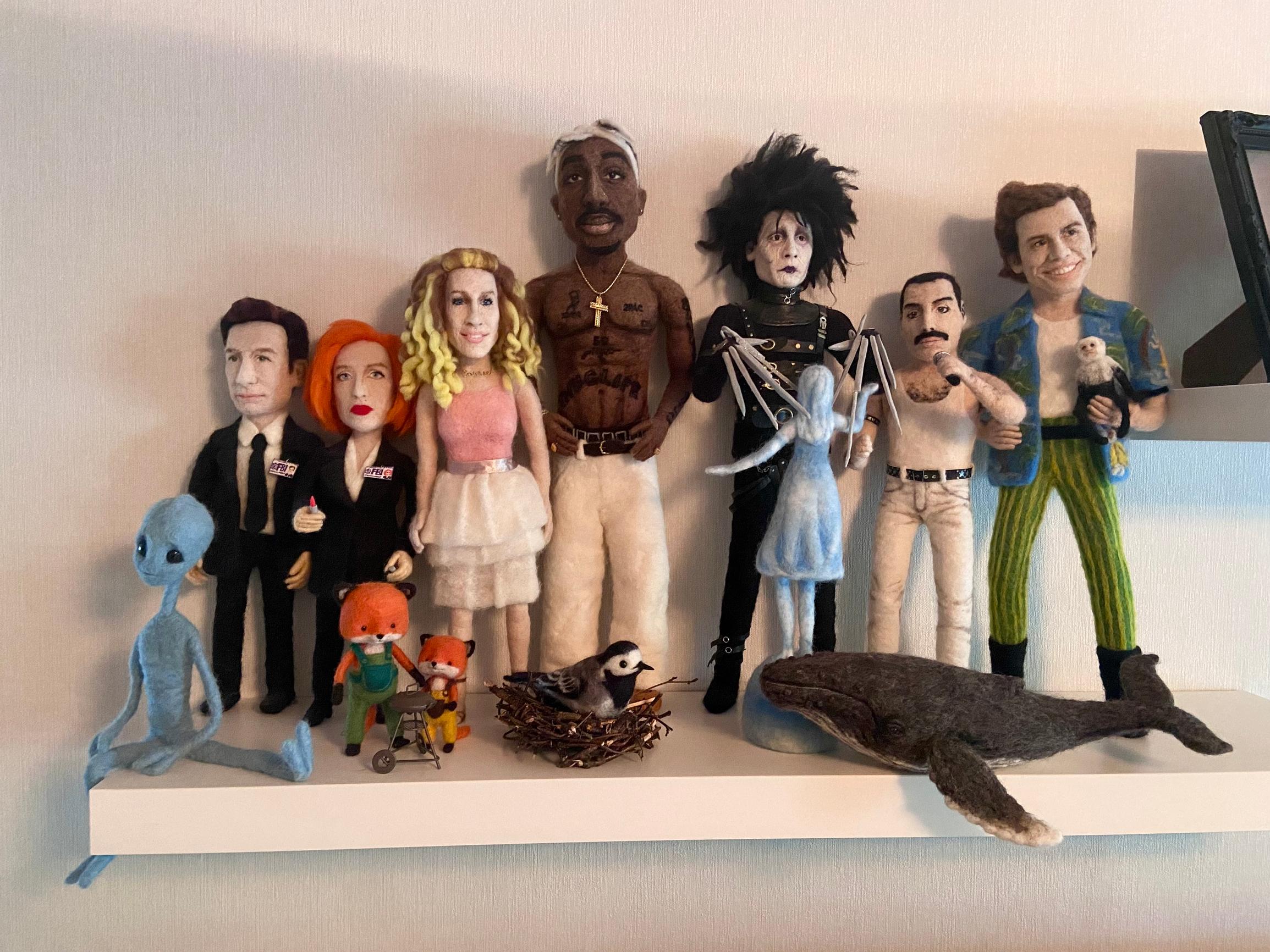 Sanni Kallosen huovutettuja hahmoja