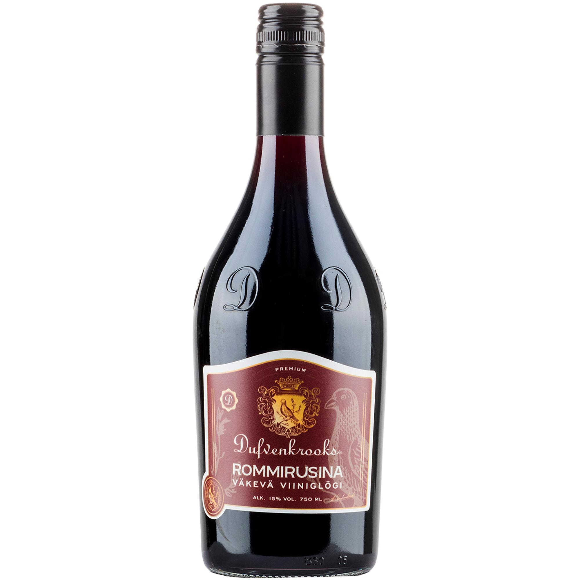 Dufvenkrooks rommirusina, väkevä viiniglögi