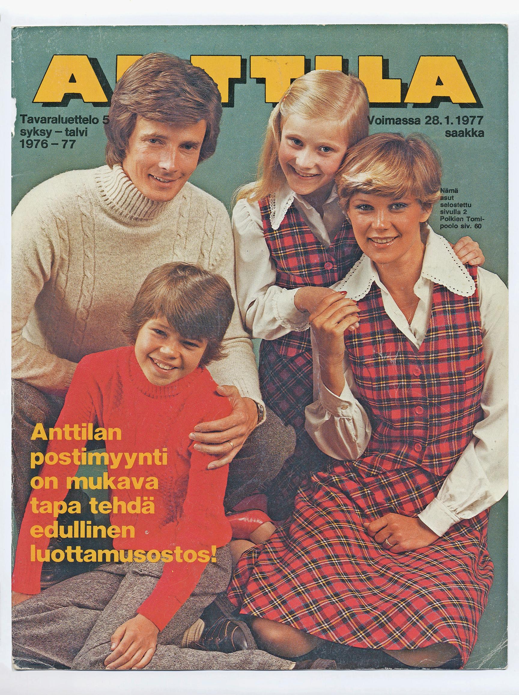 Anttilan kuvasto vuodelta 1977