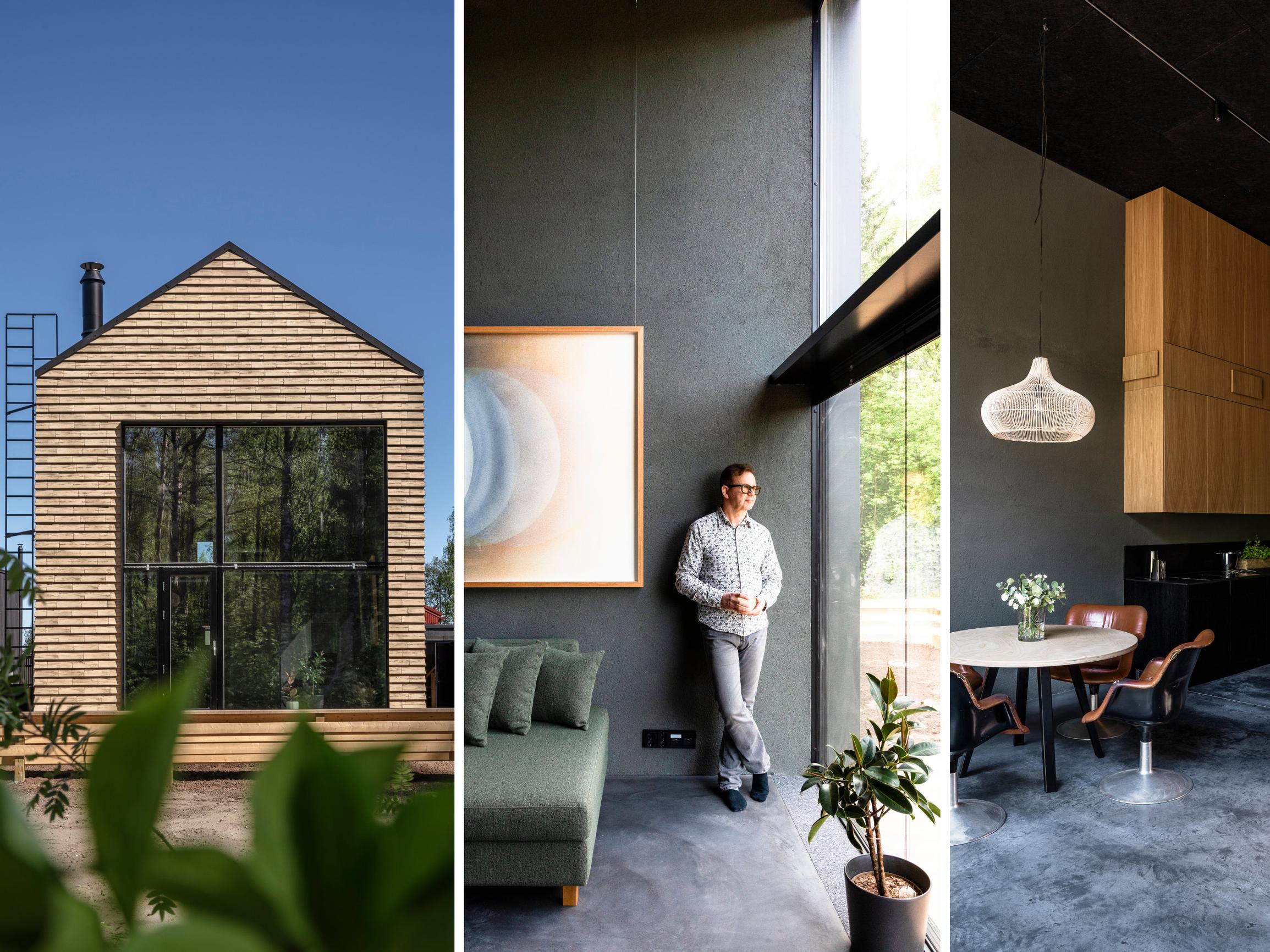 Kimmo rakensi perheelleen minikodin Oulun asuntomessualueella: ”Elämäni hamsterina on pakko päättyä 53 neliön talossa” 