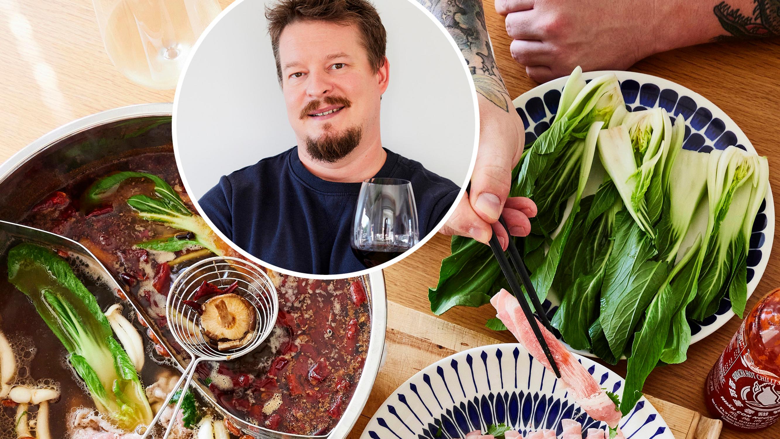 Hot pot ja Nutella-dippi – nappaa viiniasiantuntija Ilkka Sirénin ruokasuosikin ohje