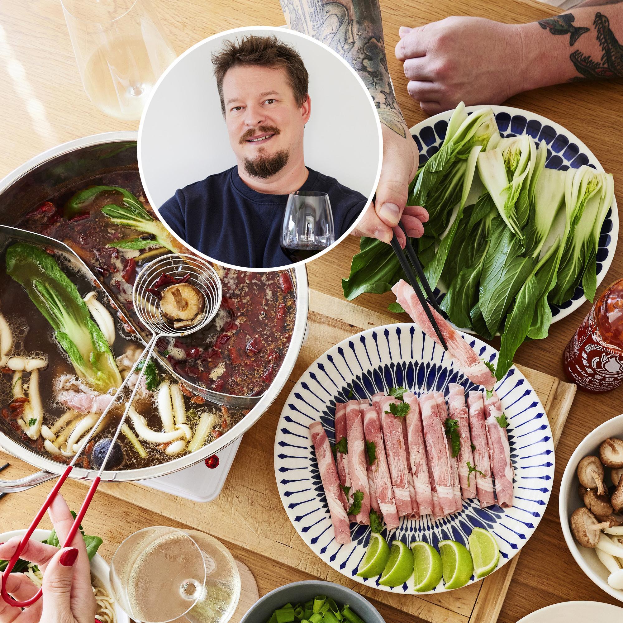 Hot pot ja Nutella-dippi – nappaa viiniasiantuntija Ilkka Sirénin ruokasuosikin ohje