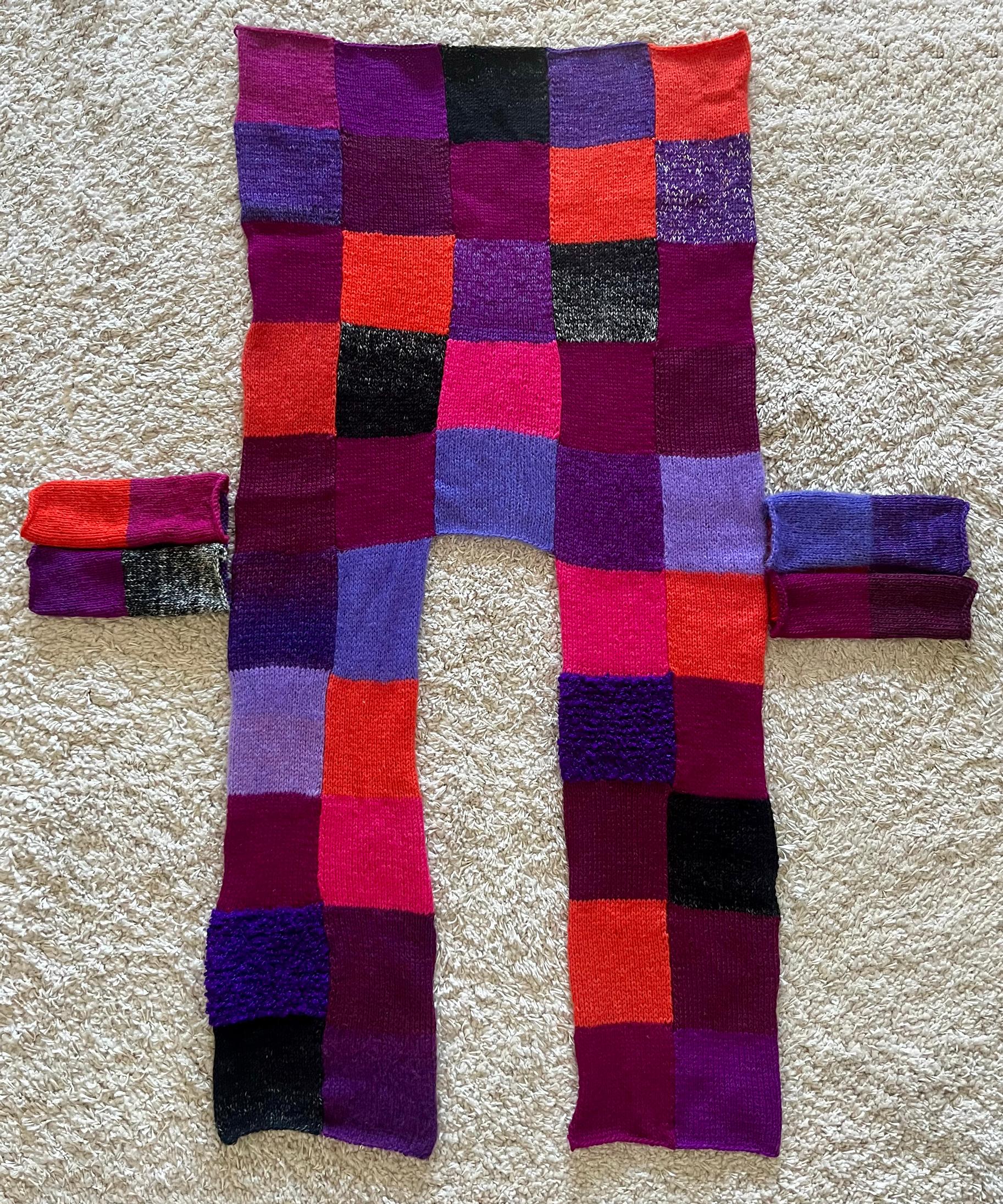 Palaneuletakki, hihojen kiinnitys