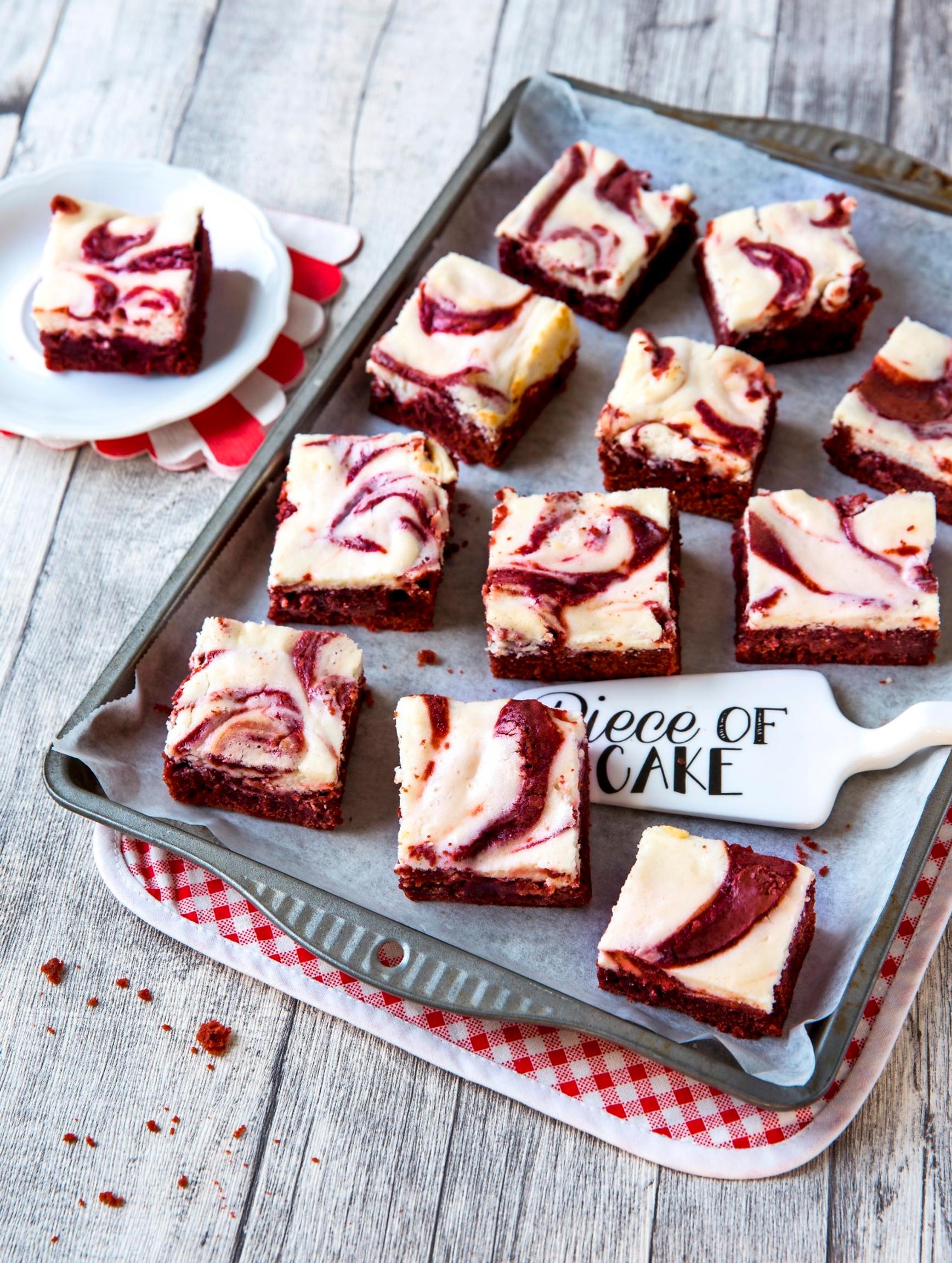 Red velvet -brownies | Meillä kotona