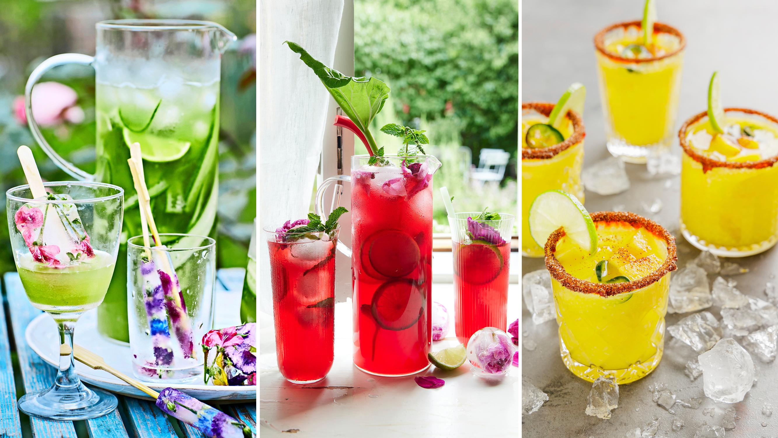 10 × mocktail kesän juhliin – näillä raikkailla drinkeillä tunnelma kohoaa ilman alkoholia
