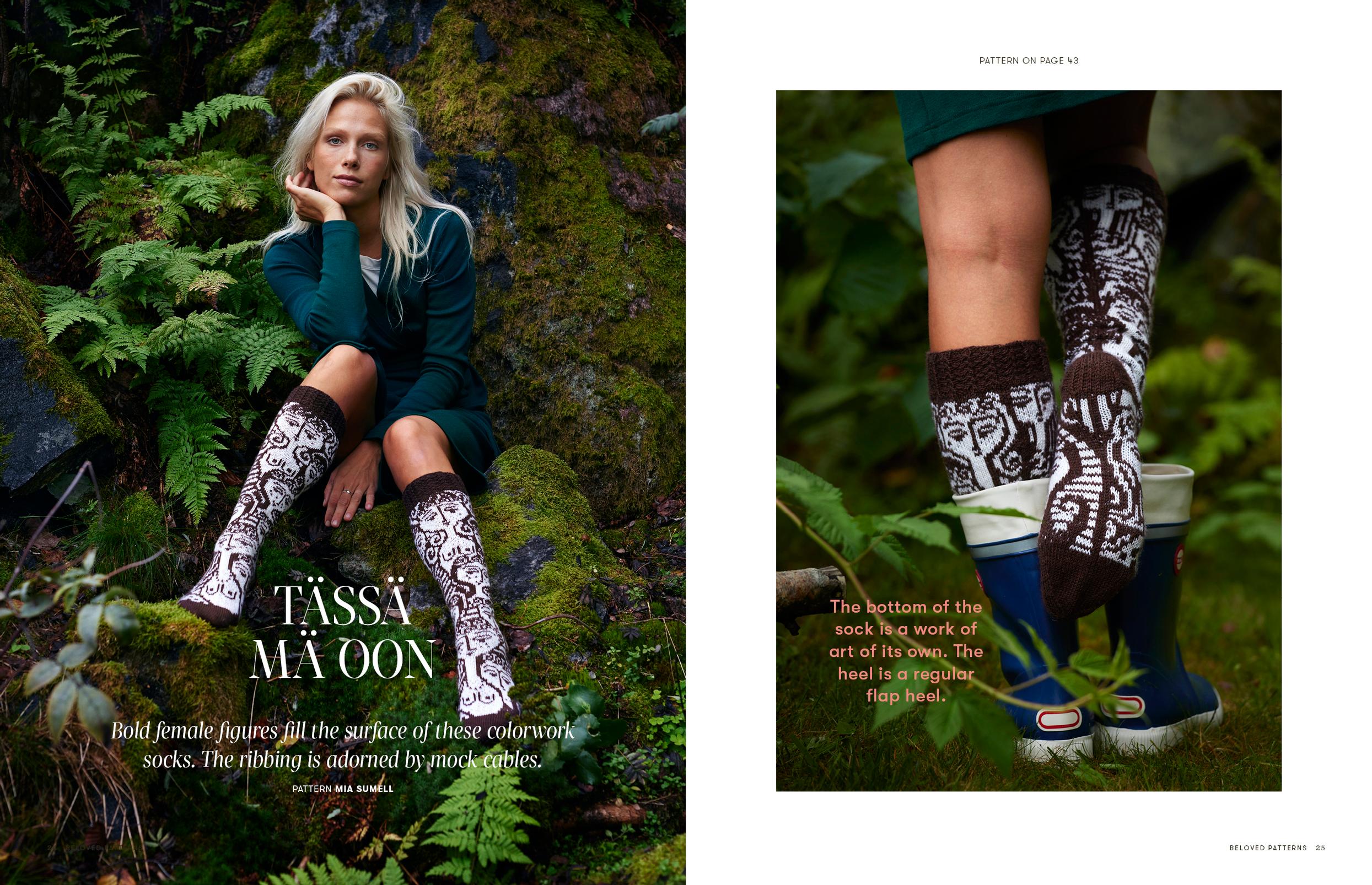 Tässä mä oon, design by Mia Sumell