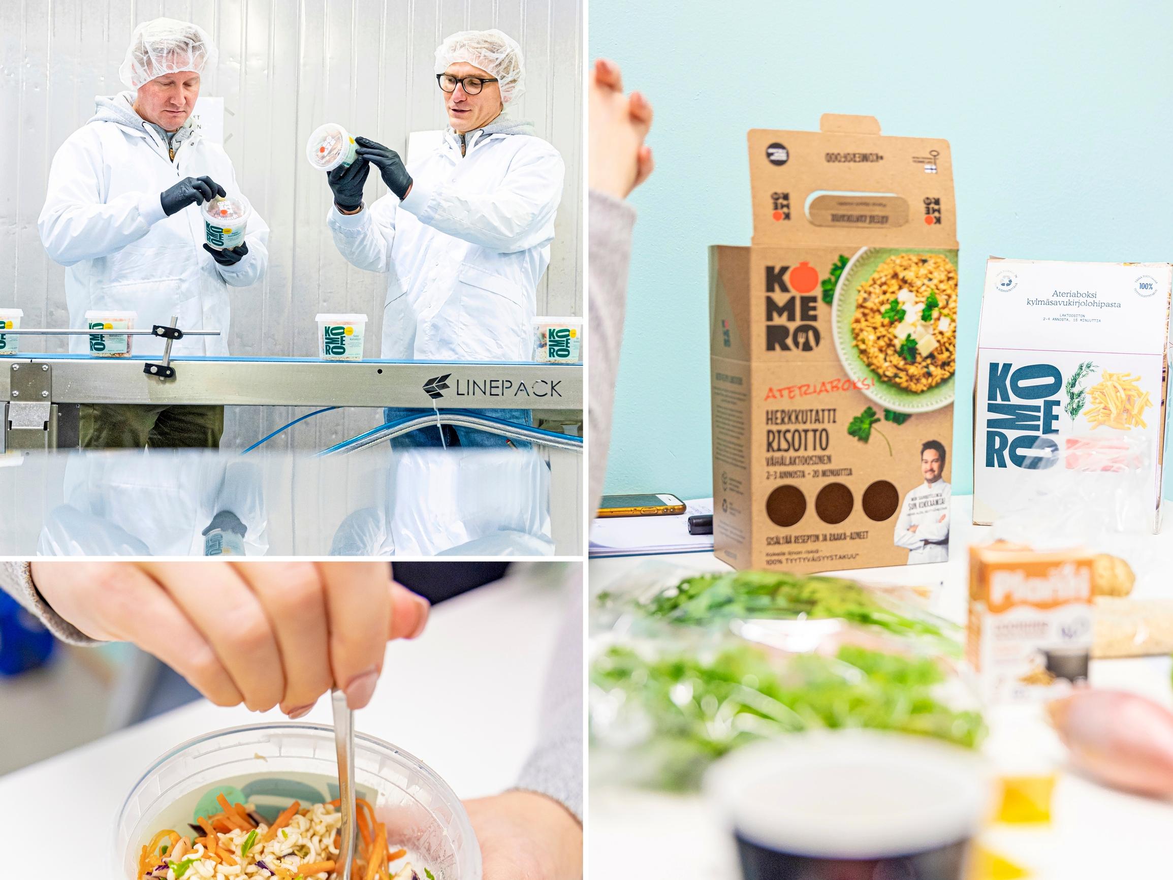 Komerofoodin yrittäjien teki jo mieli heittää pyyhe kehään – sitten he kehittivät valmisaterian, jota on myyty lähes miljoona purkkia