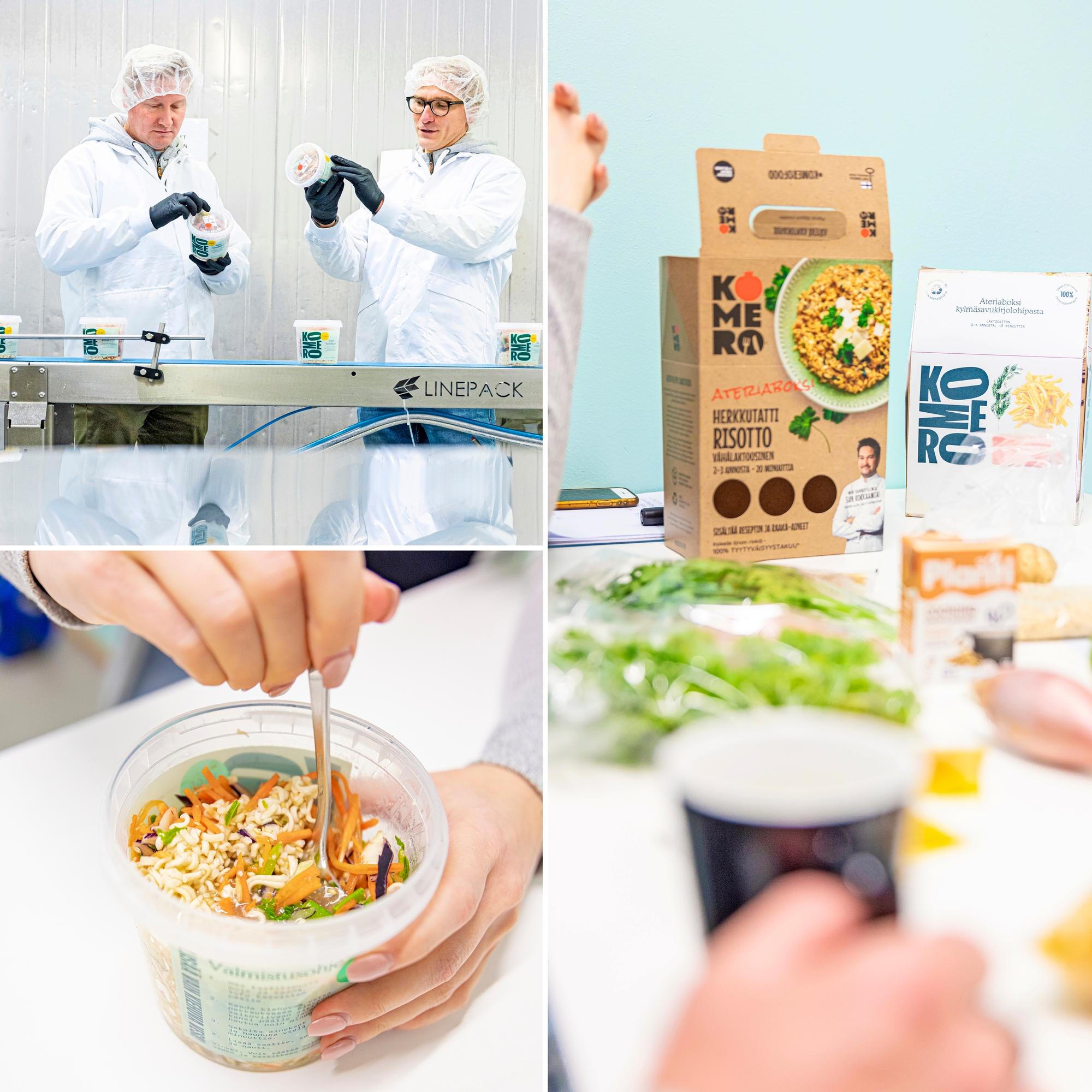 Komerofoodin yrittäjien teki jo mieli heittää pyyhe kehään – sitten he kehittivät valmisaterian, jota on myyty lähes miljoona purkkia