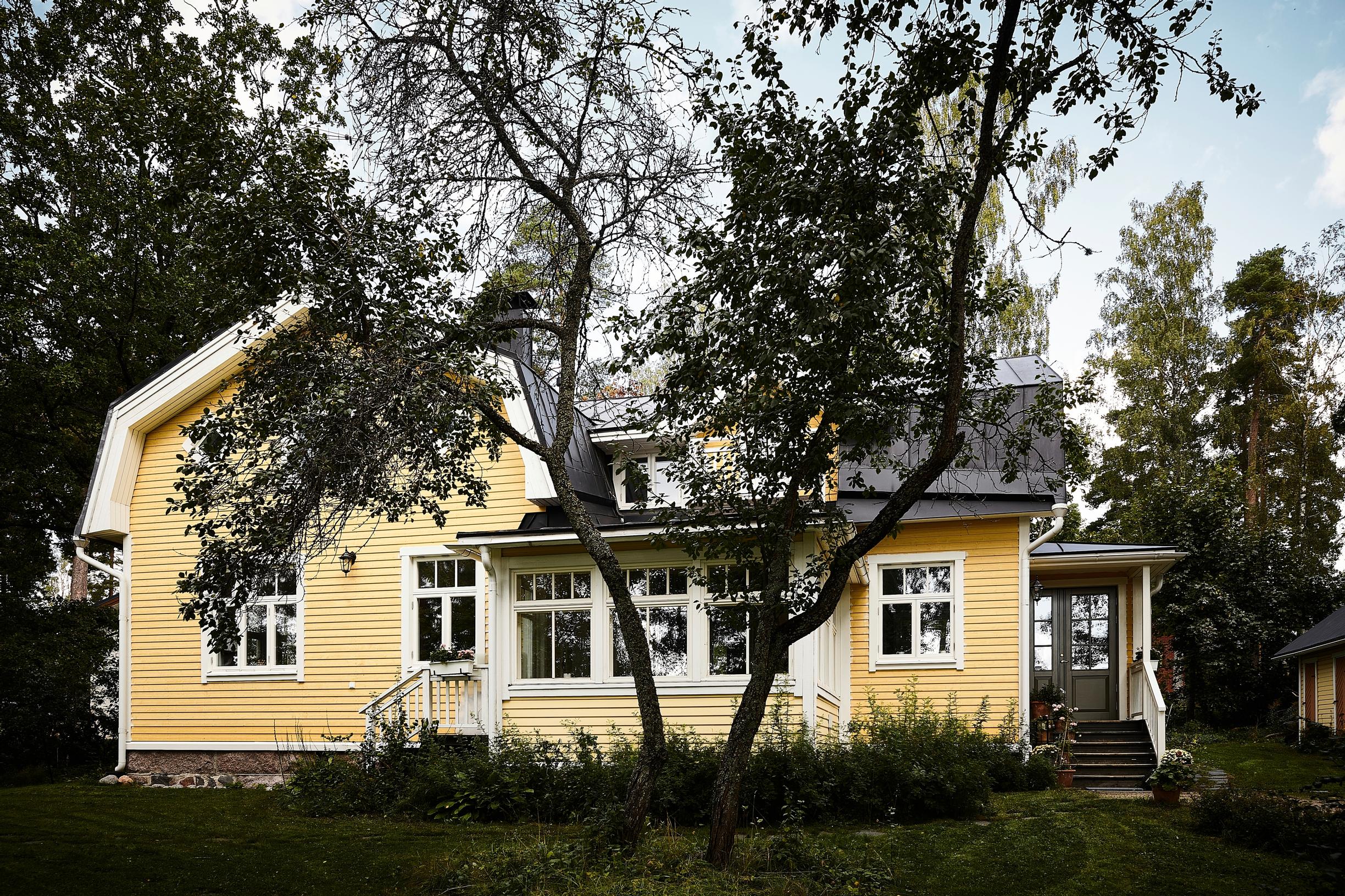 Karinin lapsuudenkoti Gula huset