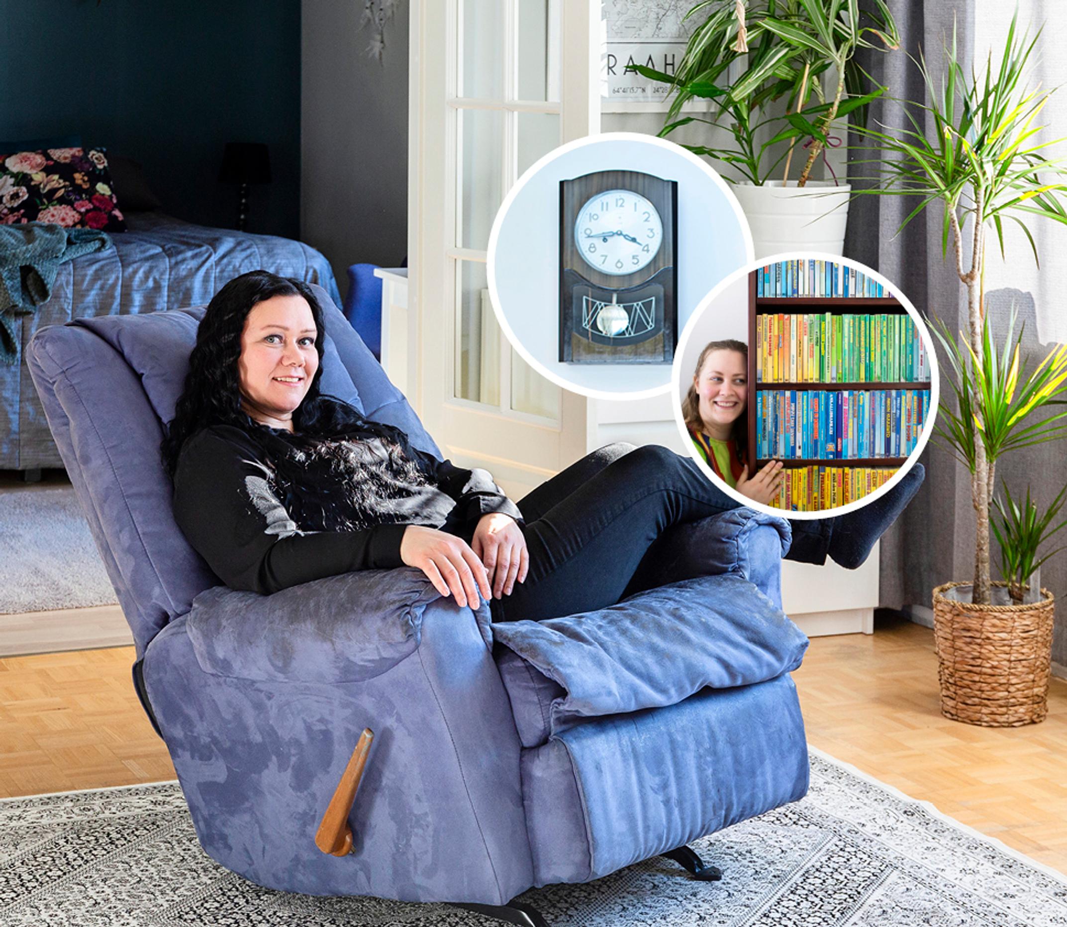 ”Mietin, lyönkö tuolin autotalliin vai peitänkö sen viltillä” – Johanna, Minna ja Jaana kertovat rumien mutta rakkaiden huonekalujensa tarinat