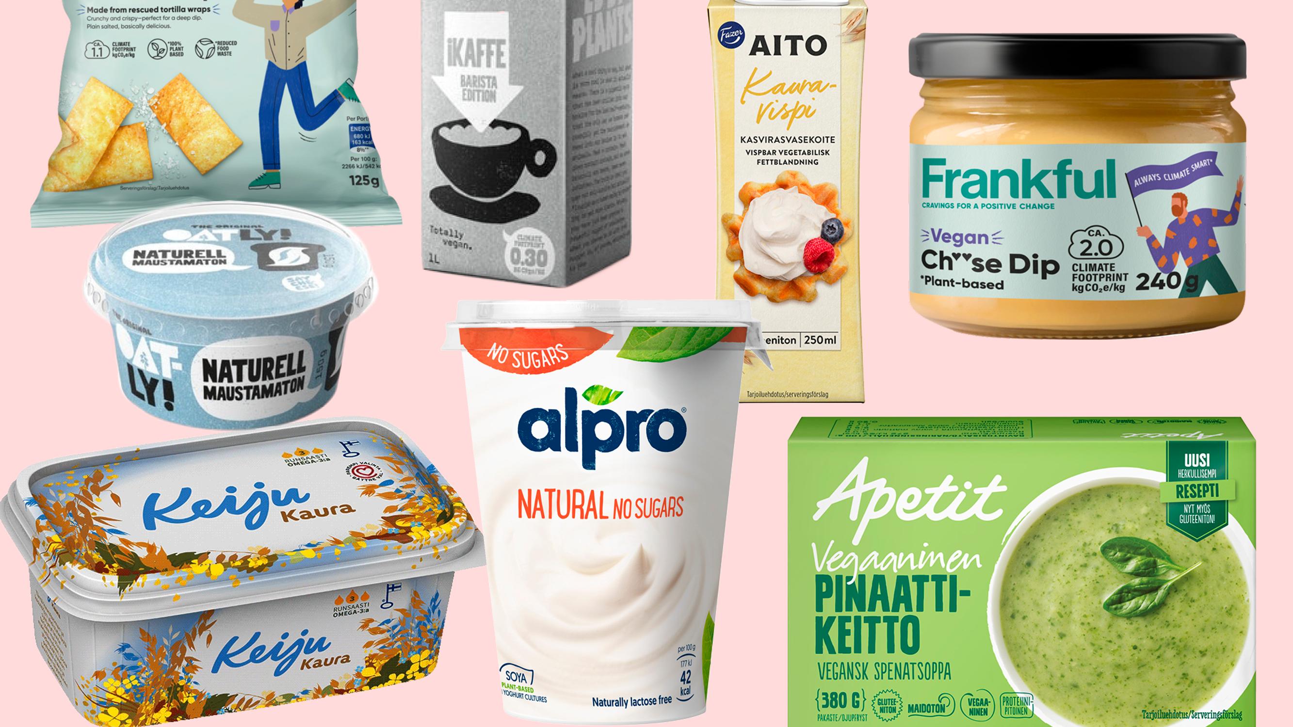 Parhaat vegaaniset markettituotteet – 19 löytöä, joita Maku-lehden lukijat ja toimitus suosittelevat!