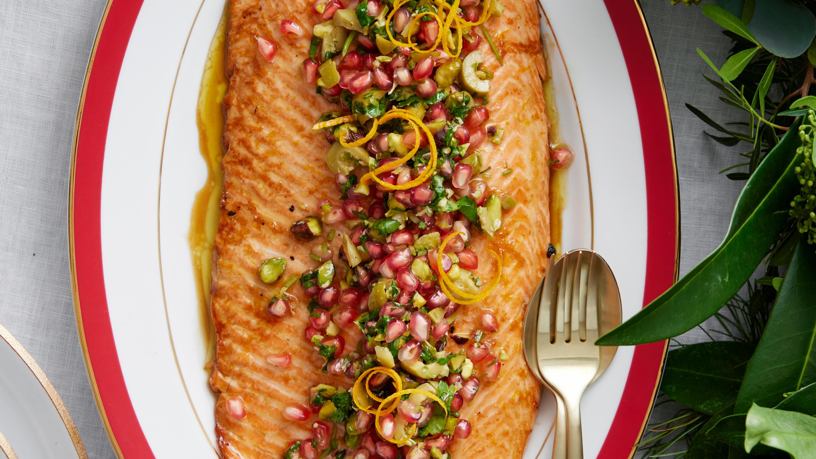 Joululohi – yhtä aikaa raikas, juhlava ja helppo pääruoka joulupöytään