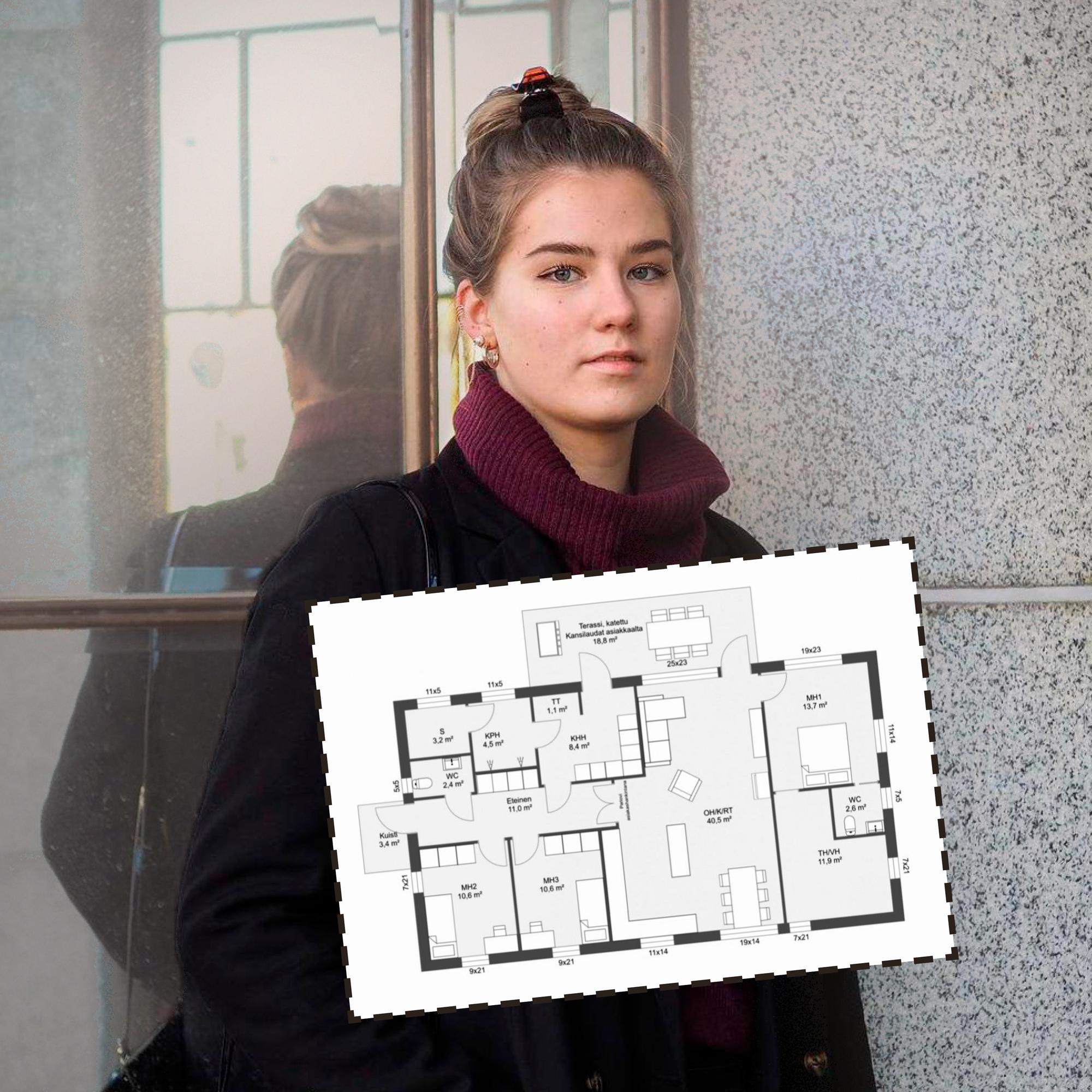 Suomen nuorin talonrakentaja? 19-vuotias Ella rakennuttaa kodikseen 125-neliöistä taloa, josta ei jännittäviä yksityiskohtia puutu – ”Tiedän tarkalleen, mitä haluan”